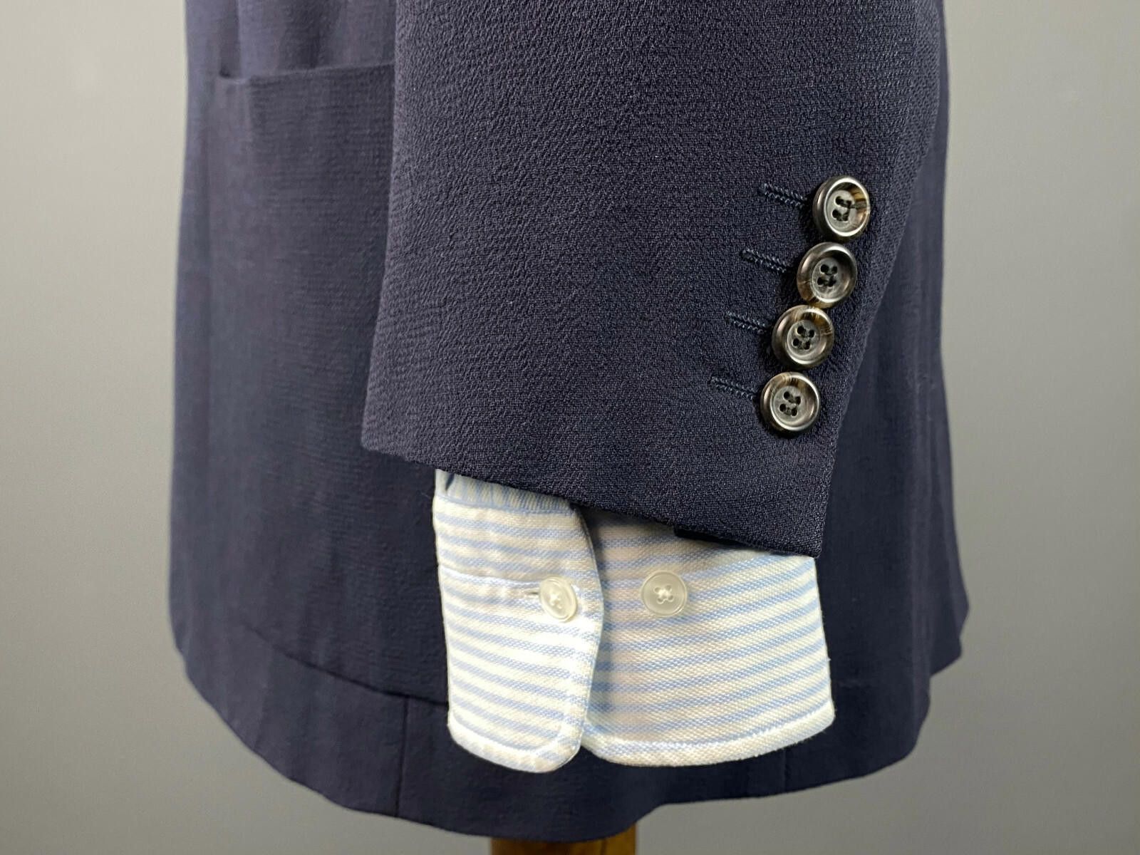 Corneliani Men Corneliani Trend Wool Three Button Blazer Jacket Size 50 Size US M / EU 48-50 / 2 - 5 Thumbnail