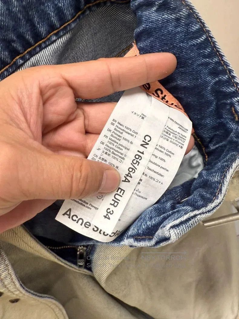 Acne Studios Acne Studios Belted Denim Jeans. Size US 34 / EU 50 - 4 Thumbnail