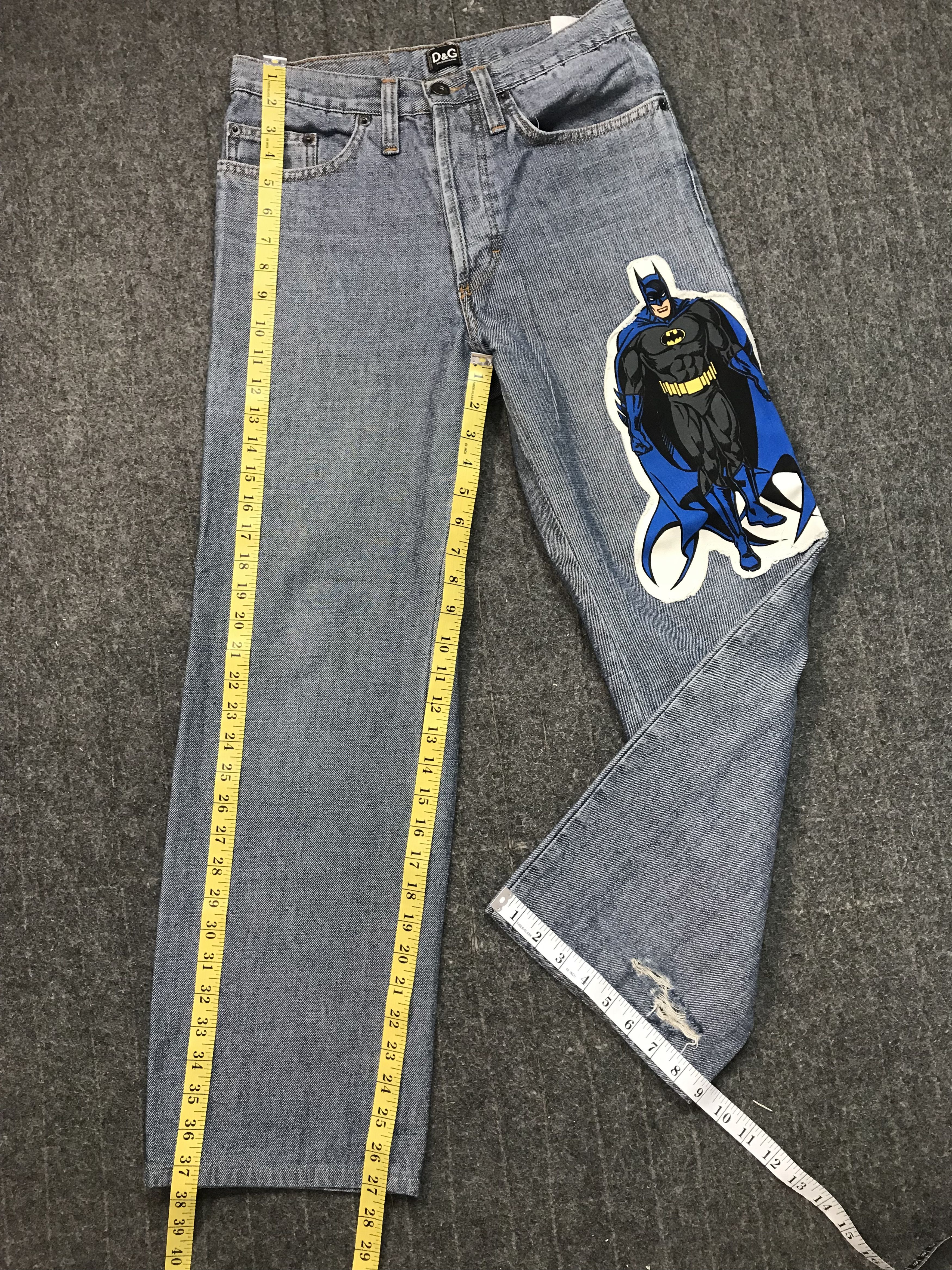 Dolce & Gabbana Dolce & Gabana DC Comics Batman Limited Edition Straight Cut Size US 28 / EU 44 - 13 Thumbnail