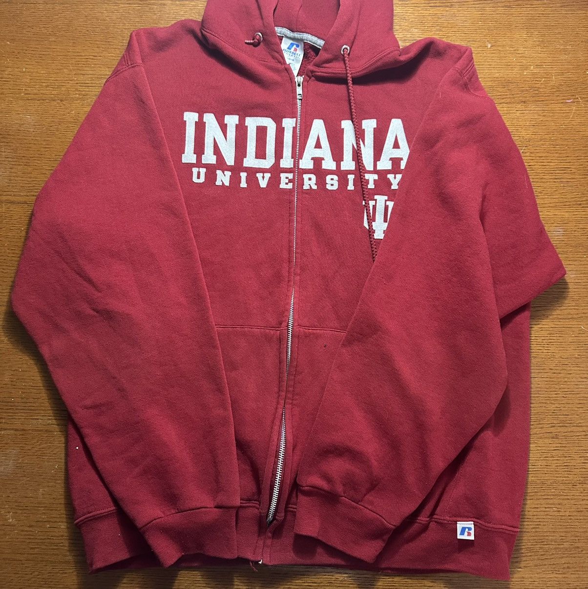 Russell Athletic Indiana Hoosiers Zip Up Size US L / EU 52-54 / 3 - 1 Thumbnail