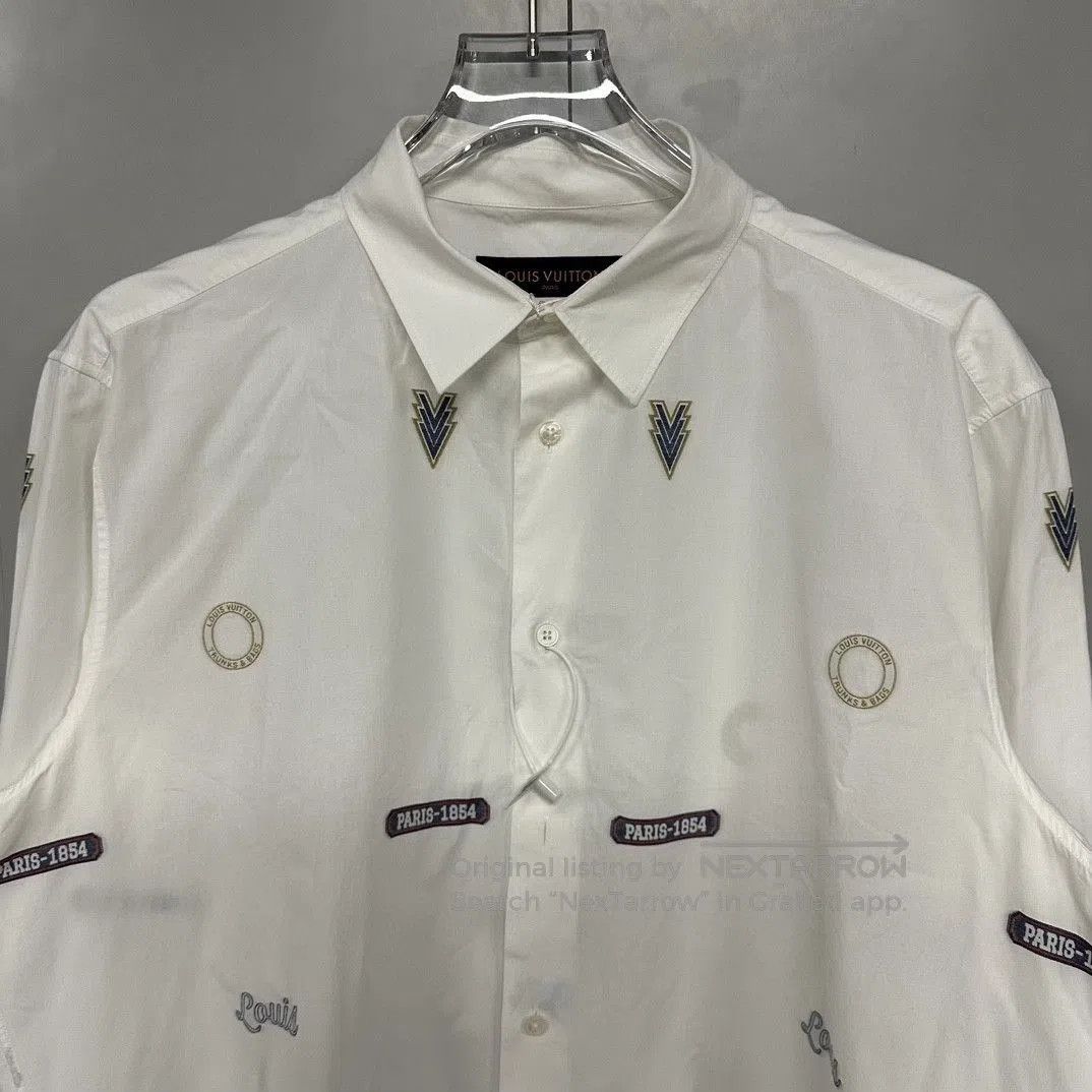 Louis Vuitton louis vuitton long sleeve logo shirt XXL. Size US XXL / EU 58 / 5 - 2 Thumbnail