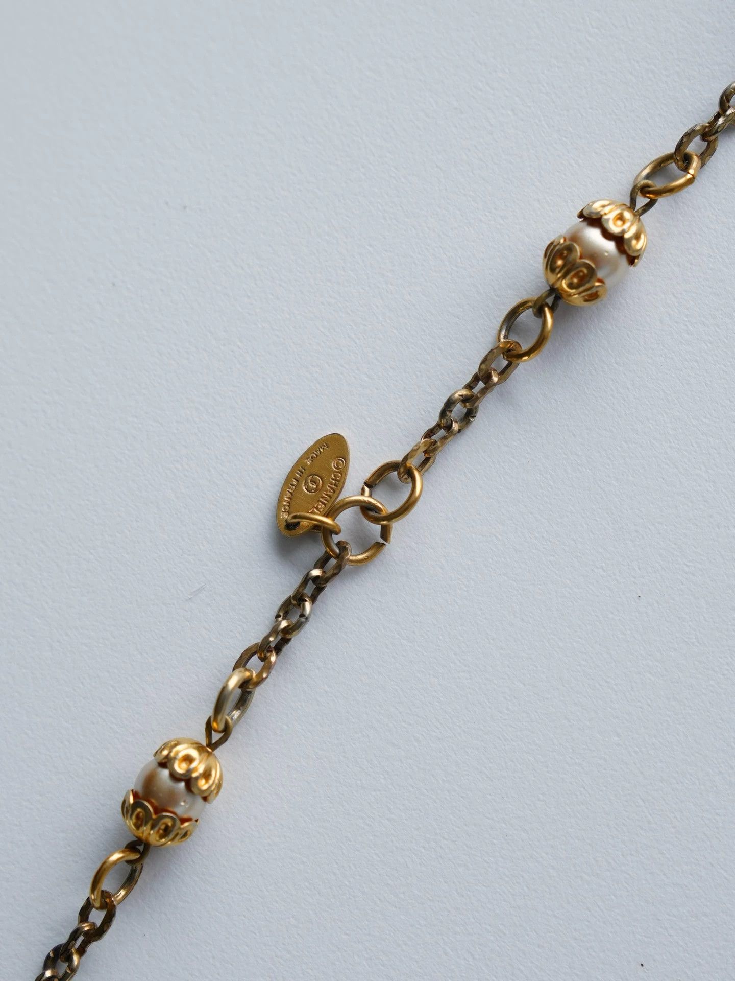 Chanel Chanel Vintage Long Pearl & Glass Bead Necklace Size ONE SIZE - 6 Thumbnail