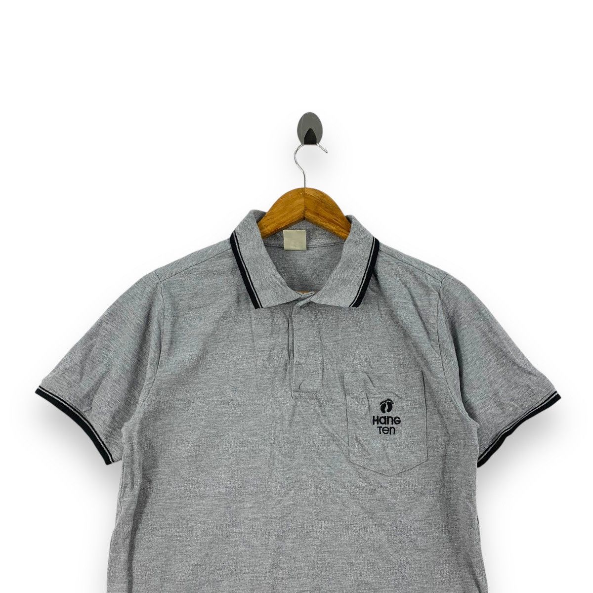 Hang Ten Vintage HANG TEN HAWAII Embroidered Logo Polo Tee Shirt Top Size US M / EU 48-50 / 2 - 2 Thumbnail
