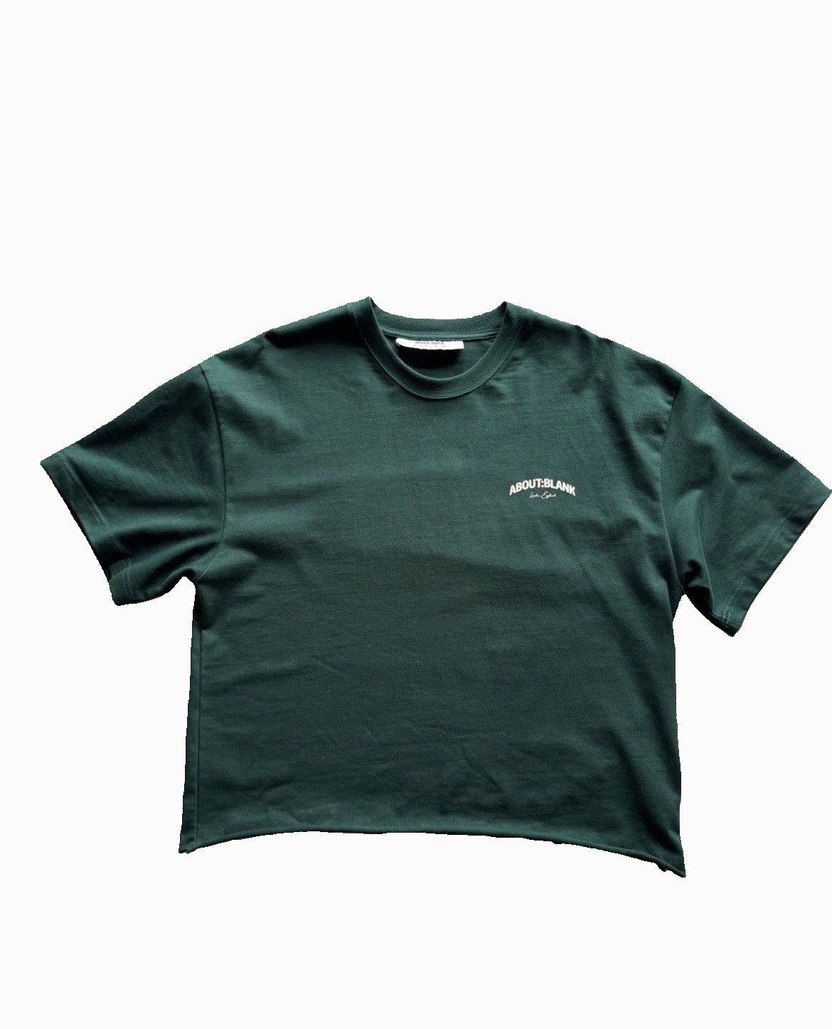 About:Blank About:Blank Arched Logo Tee - Epsom Green Size US L / EU 52-54 / 3 - 2 Thumbnail