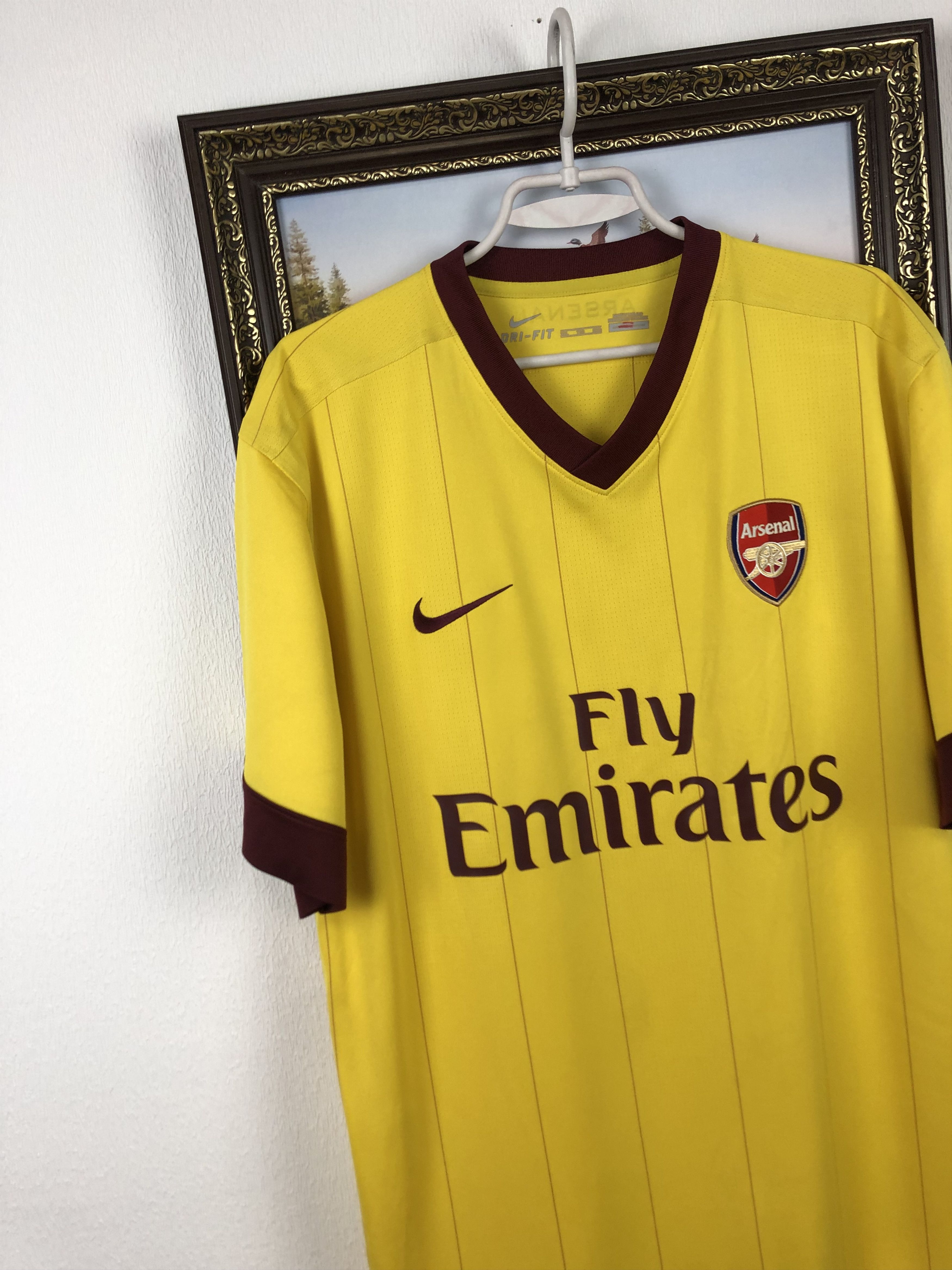 Vintage Arsenal football shirt Soccer Player Issue Jersey Rare Tee Size US XXL / EU 58 / 5 - 3 Thumbnail