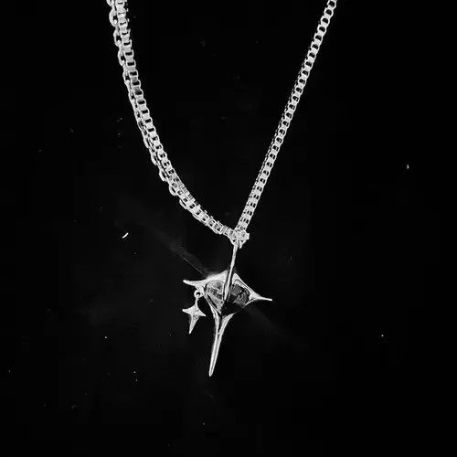VIBE Fashion Sweet Cool Big Cross Pendent Necklace Size ONE SIZE - 3 Thumbnail