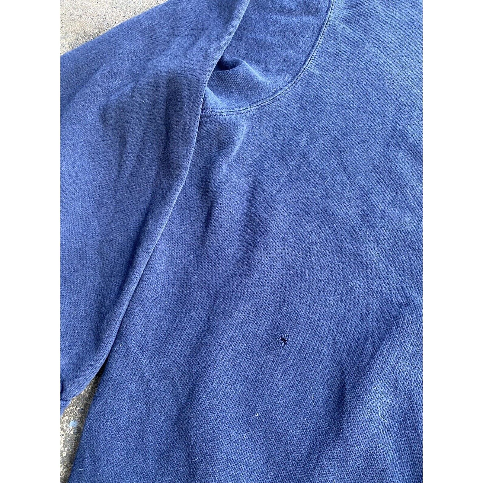 Nike Vtg Y2K NIKE Center Swoosh Check Hoodie Faded Distressed Size US XL / EU 56 / 4 - 12 Thumbnail