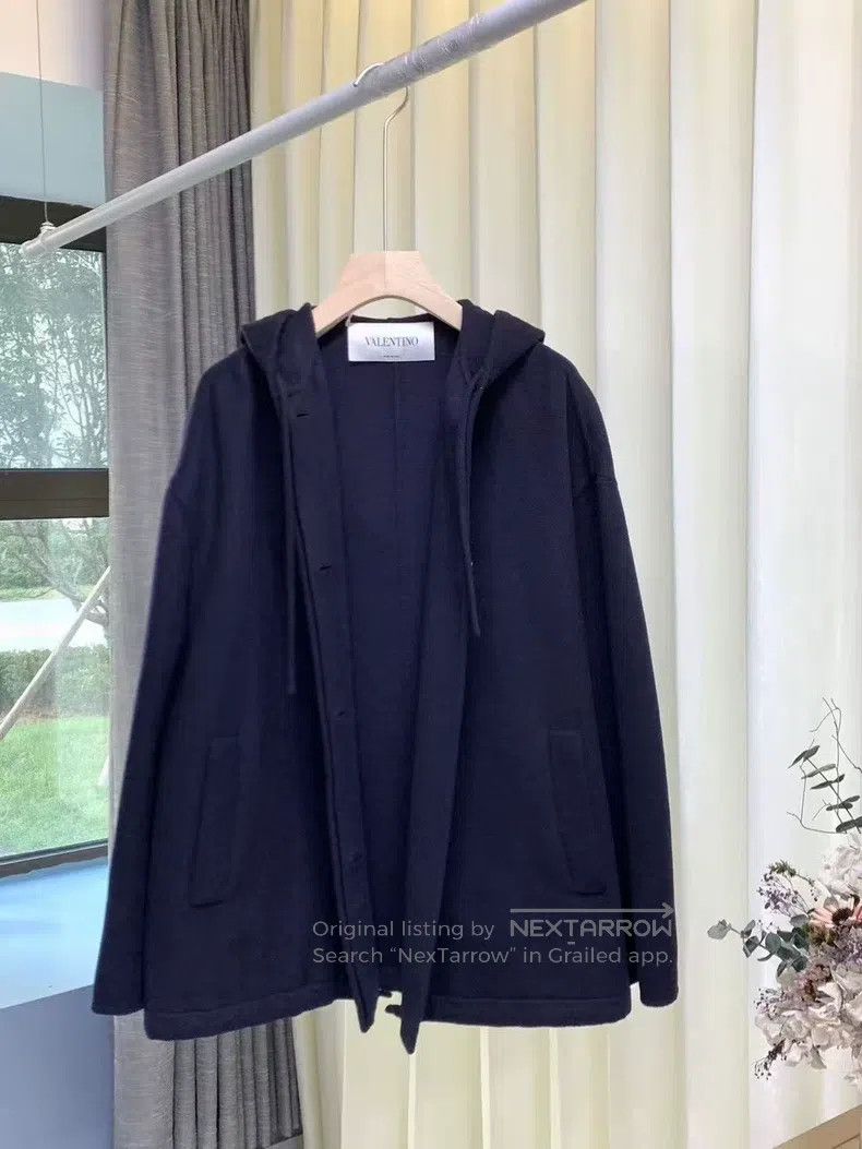 Valentino Valentino Cashmere hooded jacket Size S / US 4 / IT 40 - 6 Thumbnail