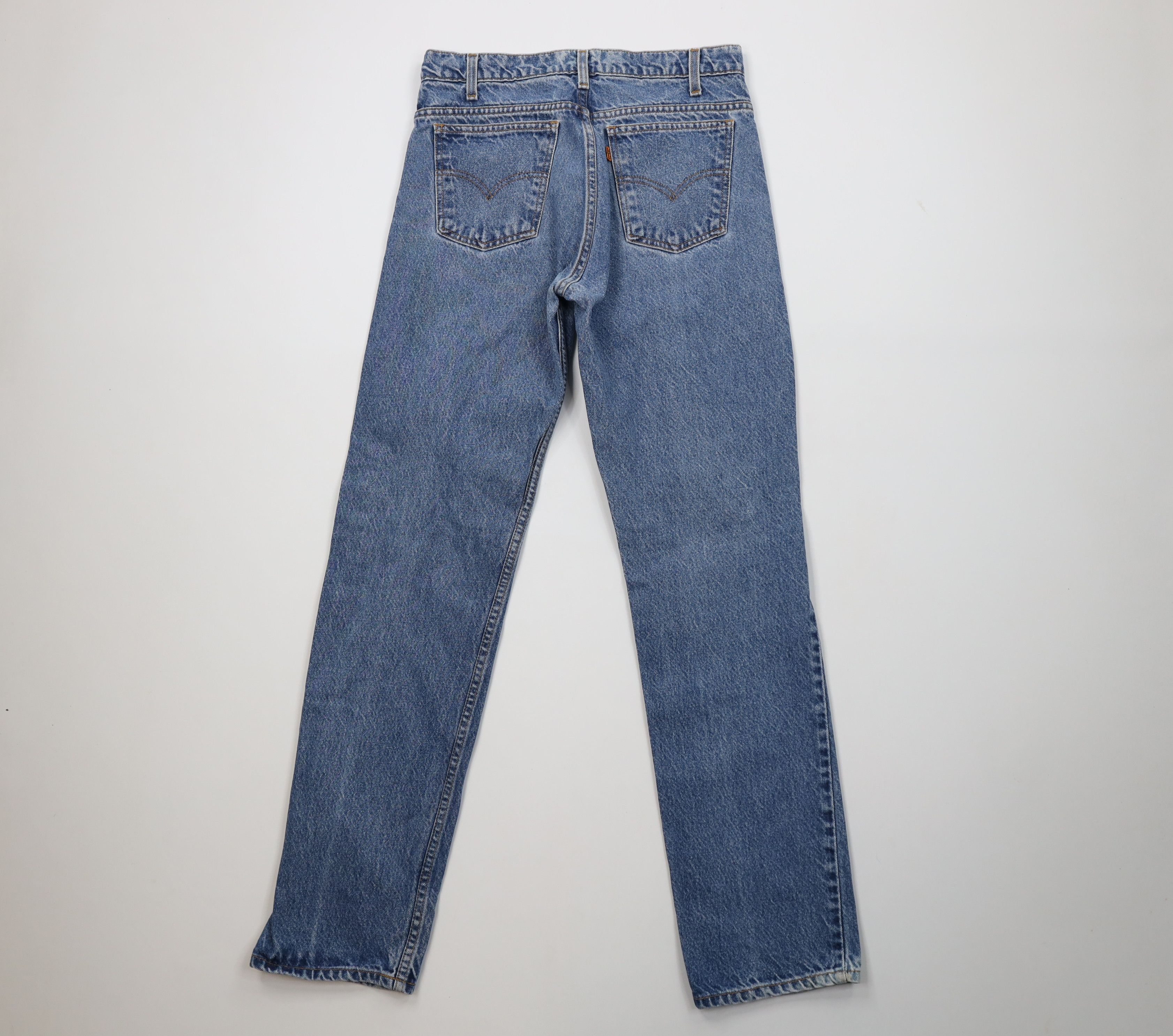 Levi's Vintage 90s Levis 505 Orange Tab Regular Straight Leg Jeans Size US 30 / EU 46 - 10 Thumbnail