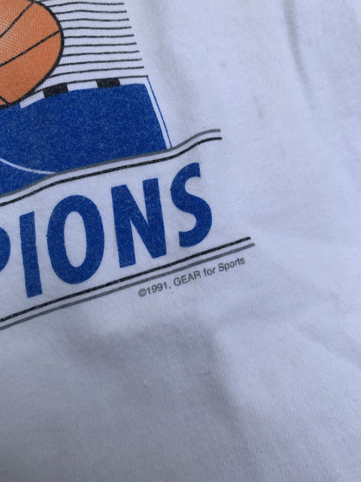 Vintage Vintage Duke Ncaa Champions 1991 Basketball Tee Size US S / EU 44-46 / 1 - 3 Thumbnail