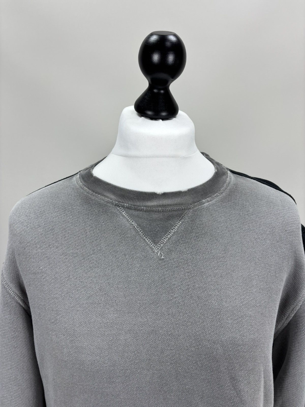 Diesel Mens sweatshirt Y2k Diesel Size L Color Gray Size US L / EU 52-54 / 3 - 3 Thumbnail