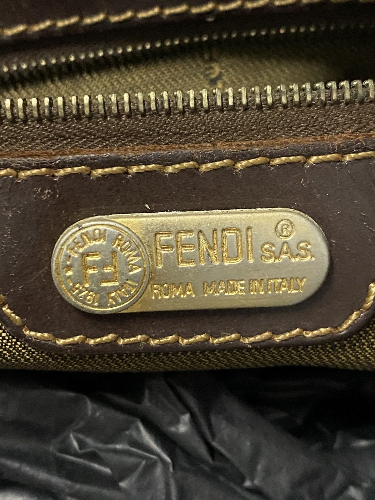 Fendi Vintage Fendi zucca monogram bag Size ONE SIZE - 2 Thumbnail