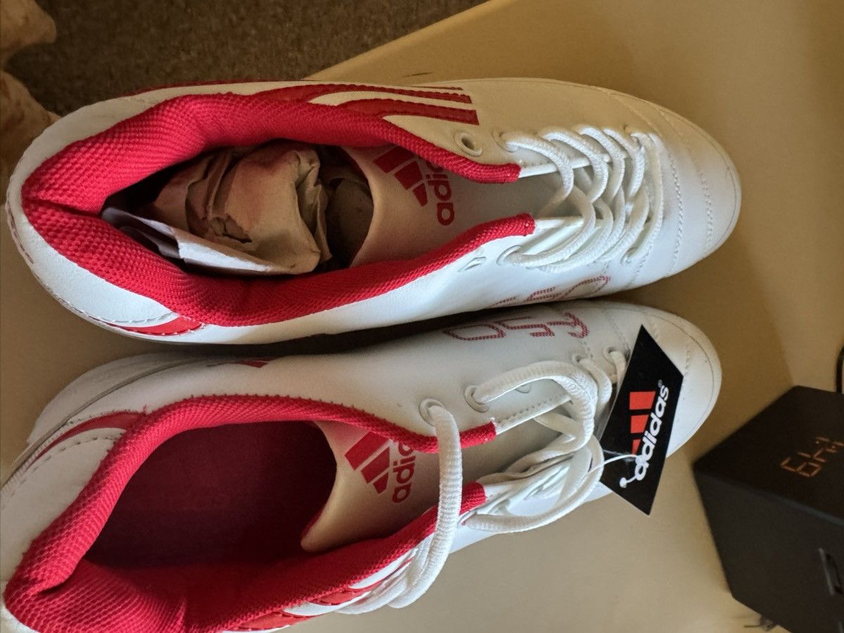 Adidas FSO Red n white sneakers #sportswear Size US 9.5 / EU 42-43 - 4 Thumbnail