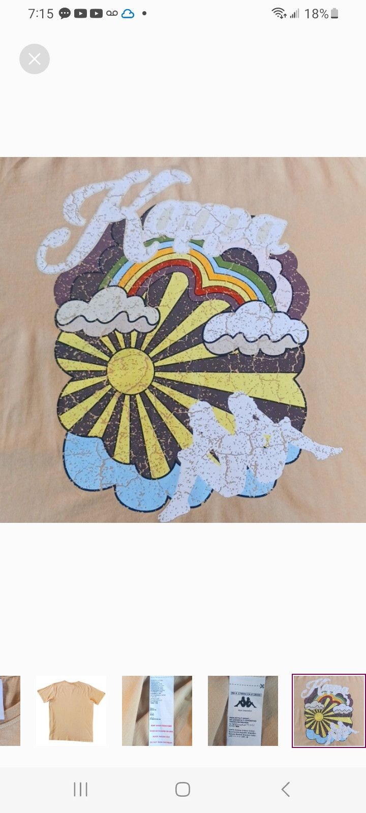 Kappa Kappa Authentic Kingston T-Shirt Size US M / EU 48-50 / 2 - 6 Thumbnail