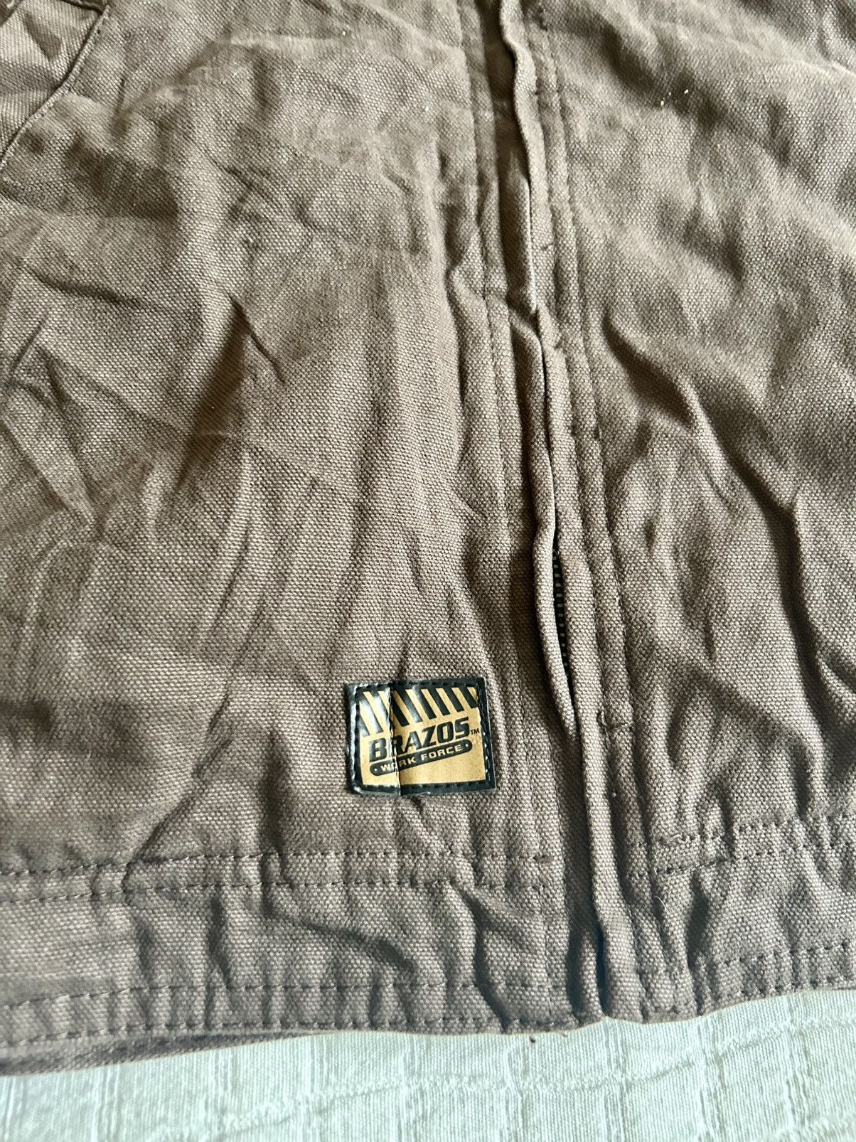 Other Brazos Workwear Hooded Canvas Jacket - Brown - Size L Size US L / EU 52-54 / 3 - 5 Thumbnail