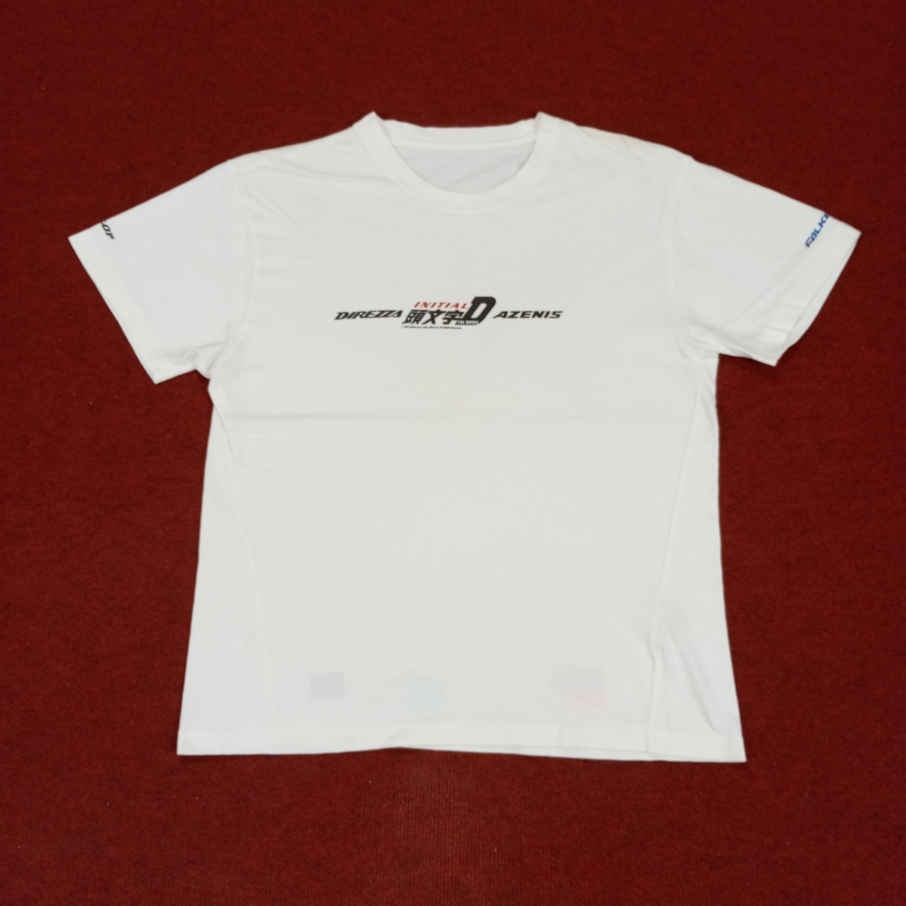 Anime × Vintage Initial D The Movie Racing Car Promo Style Tshirt Size US M / EU 48-50 / 2 - 1 Thumbnail