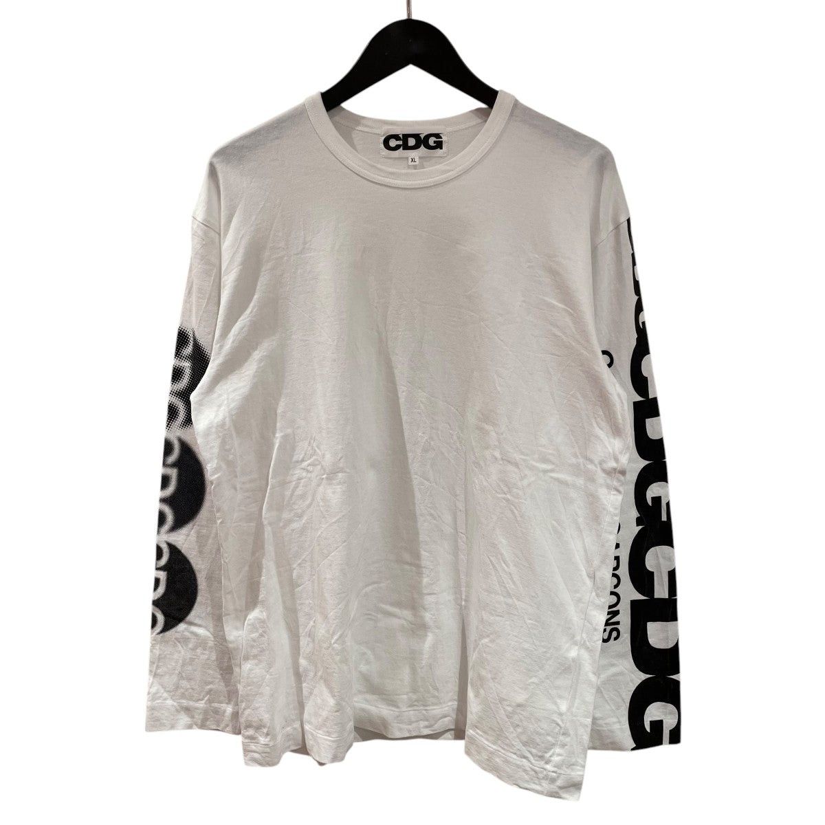 CDG by Comme des Garcons Sleeve Logo Long Sleeve Tee Size US L / EU 52-54 / 3 - 1 Thumbnail