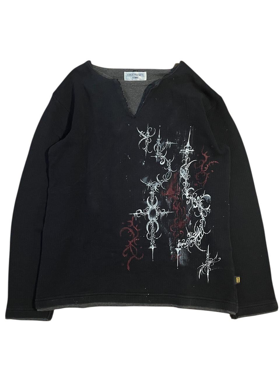 2000s KYH • Hand Painted tribal gothic