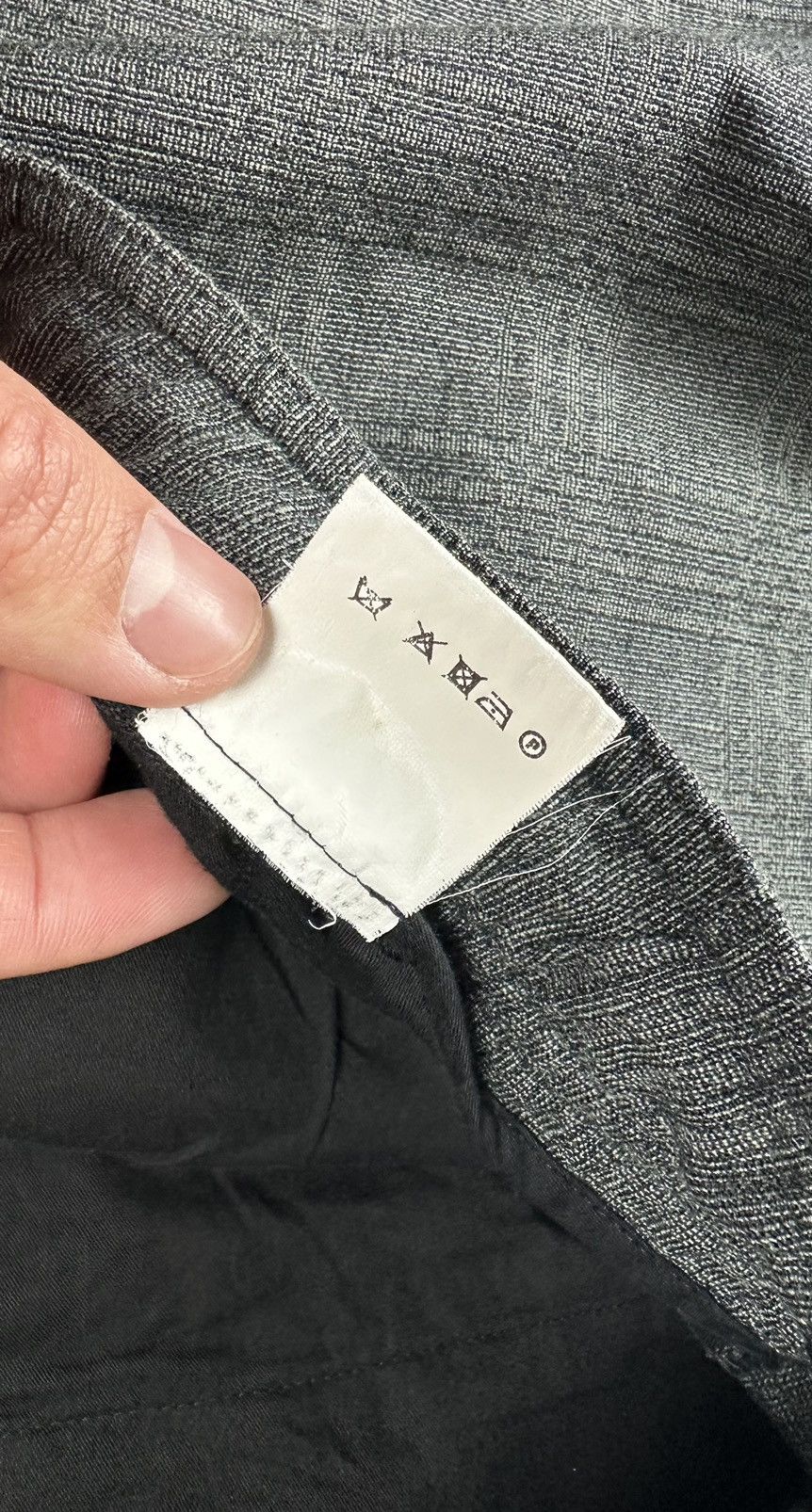 Our Legacy Our Legacy Drape Regular Trousers Gray Linen Wool Pants Size US 34 / EU 50 - 9 Thumbnail