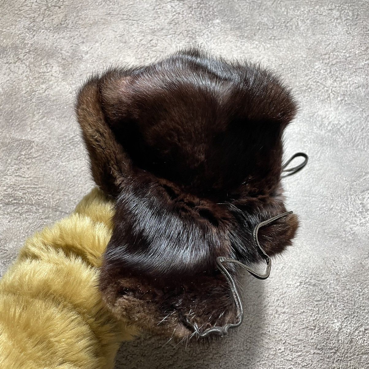 Vintage Vintage 90s Mohair Ushanka Beanie Grunge Alt Streetwear OS Size ONE SIZE - 2 Thumbnail