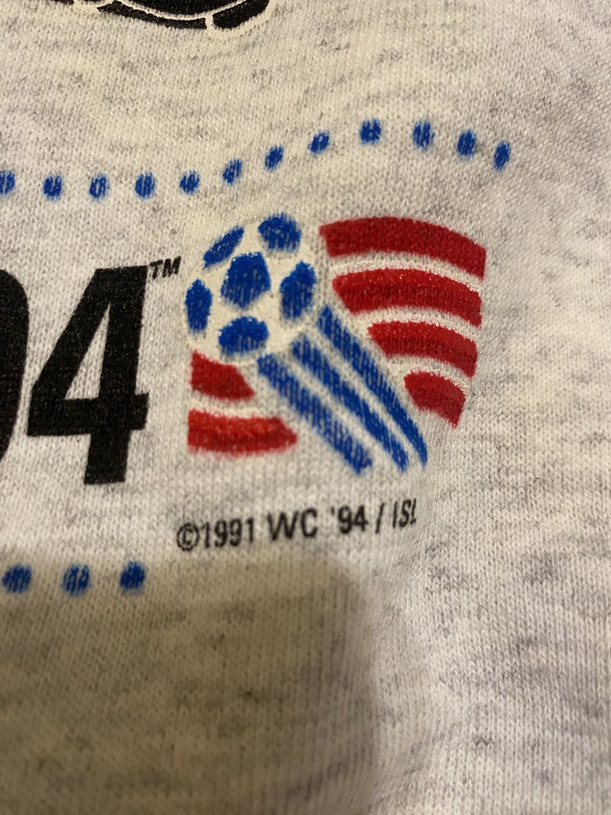 Nutmeg Vintage FIFA World Cup 1994 Germany pullover XL Size US XL / EU 56 / 4 - 3 Thumbnail