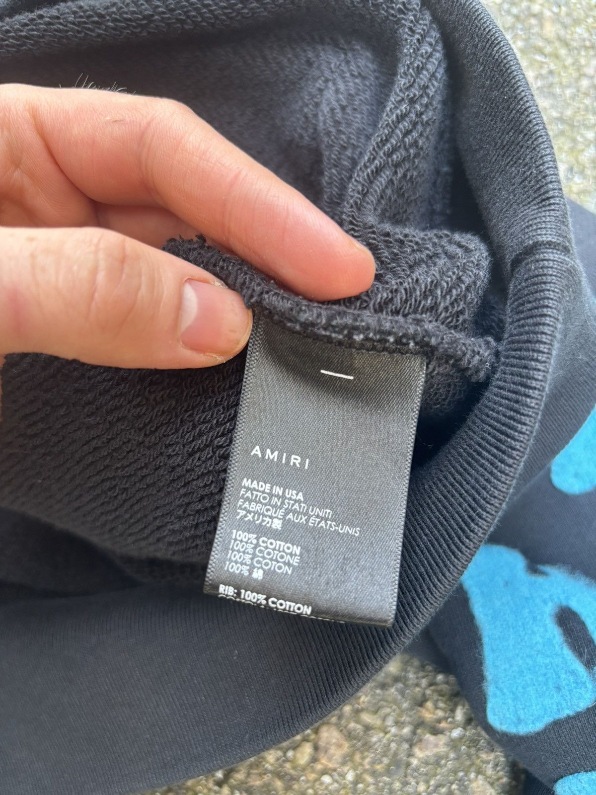 Amiri $2700 Black Healthy Body Patch Sweatsuit Size US L / EU 52-54 / 3 - 5 Thumbnail