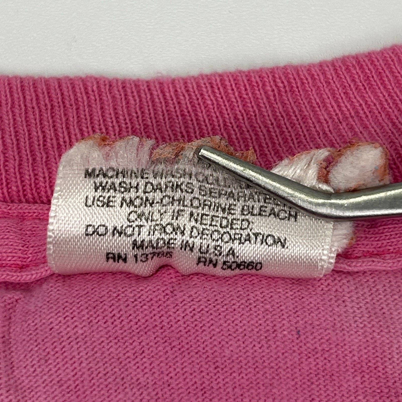 Vintage Vintage 90s God Is Good Sleep T Shirt Pink Christian OSFM Size ONE SIZE - 13 Thumbnail