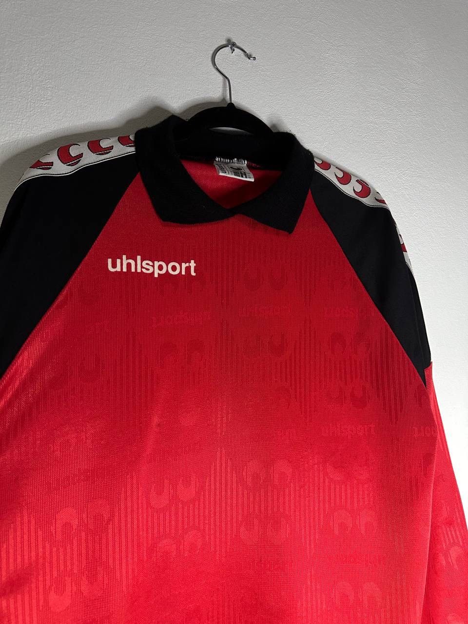 Other Uhlsport Goalkeeper Soccer Jersey Red Long Sleeve Vintage XL Size US XL / EU 56 / 4 - 4 Thumbnail