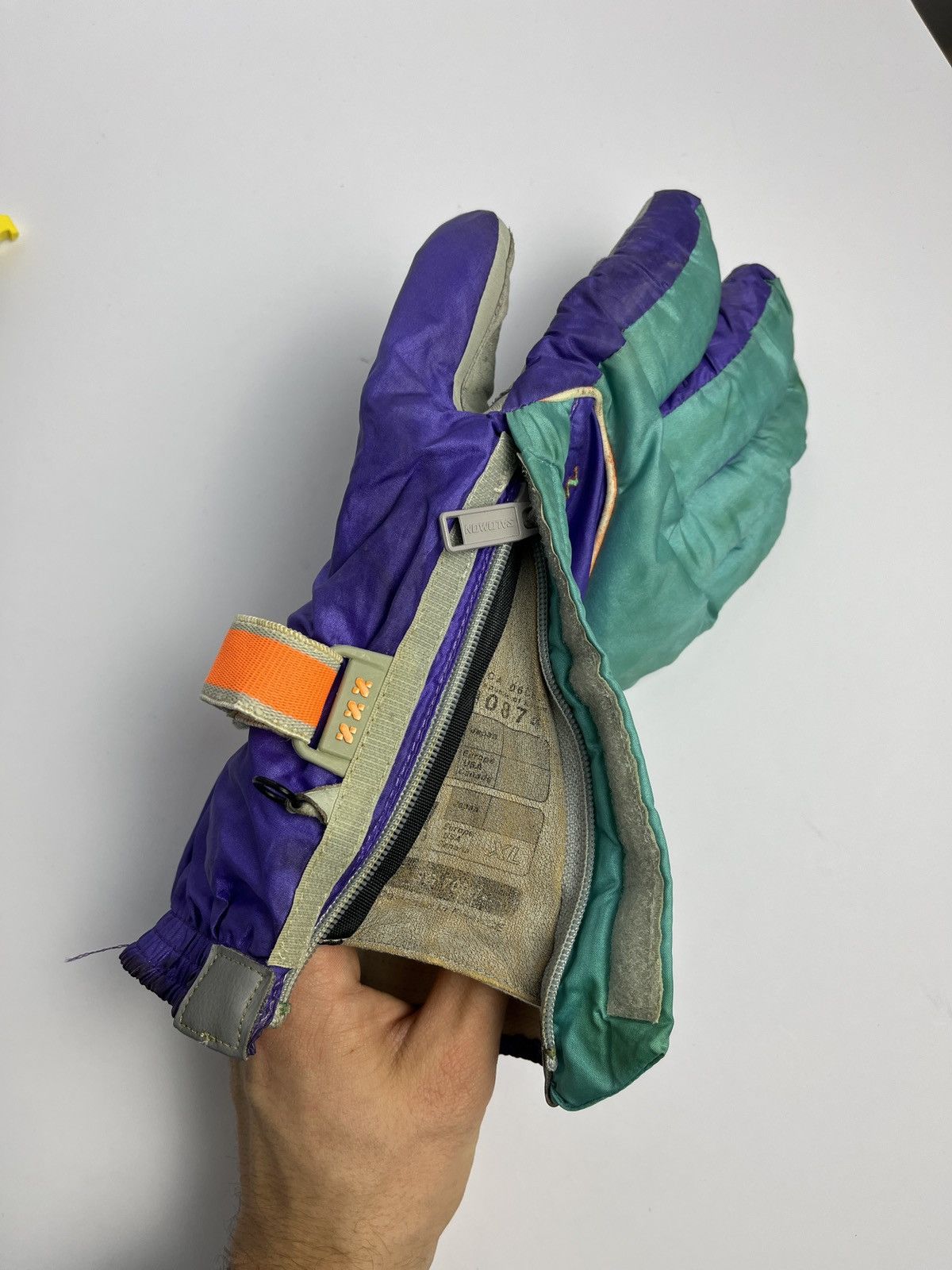 Salomon Vintage Salomon Down Gloves Size ONE SIZE - 6 Thumbnail