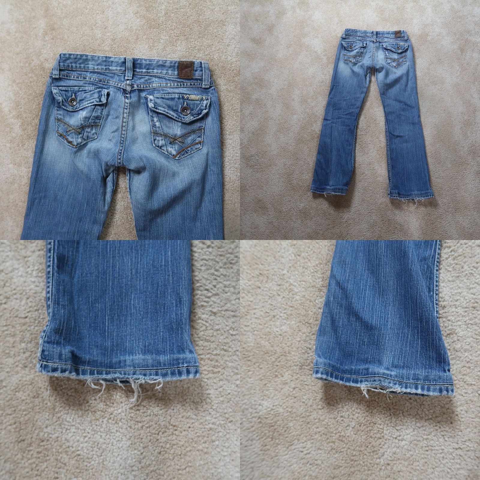 Vintage BKE Buckle Madison Bootcut Jeans Women's 27 Blue Denim Size 27" / US 4 / IT 40 - 8 Thumbnail