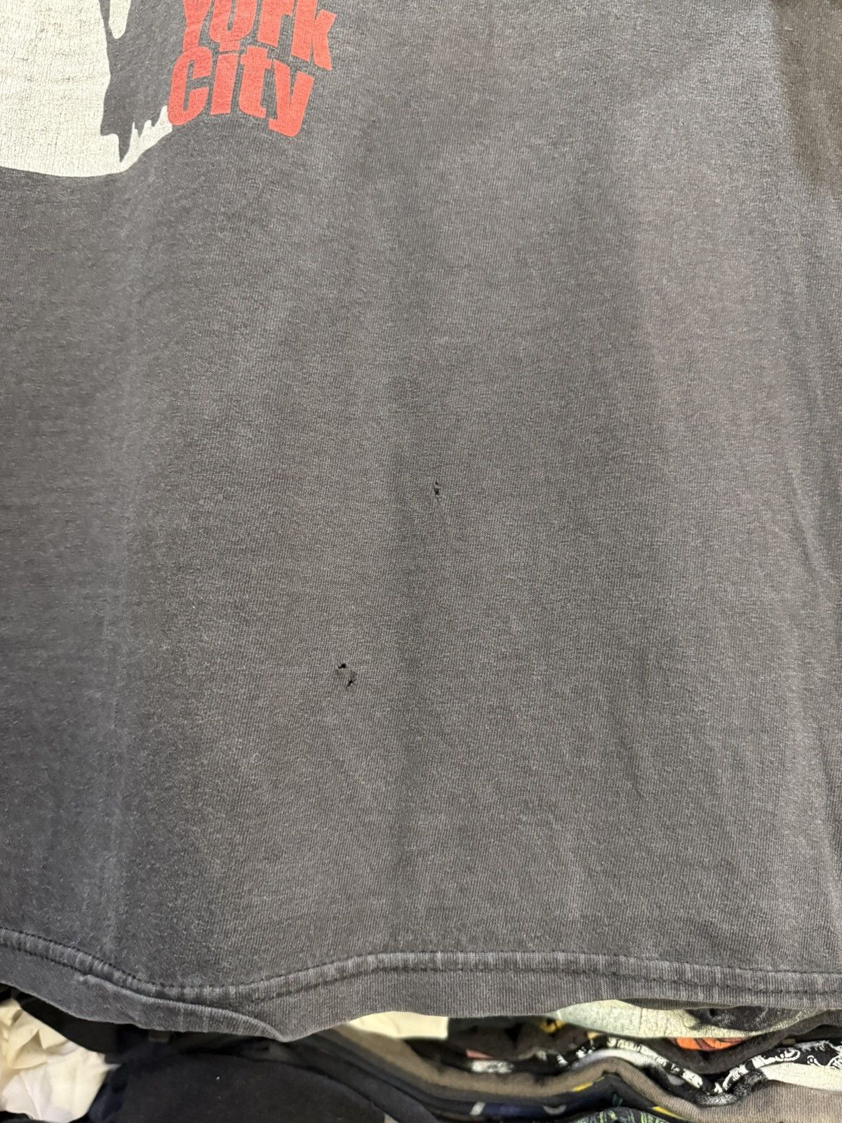 Band Tees Thrashed Vintage 90s The Concert For New York City Sun Faded Size US XL / EU 56 / 4 - 5 Thumbnail