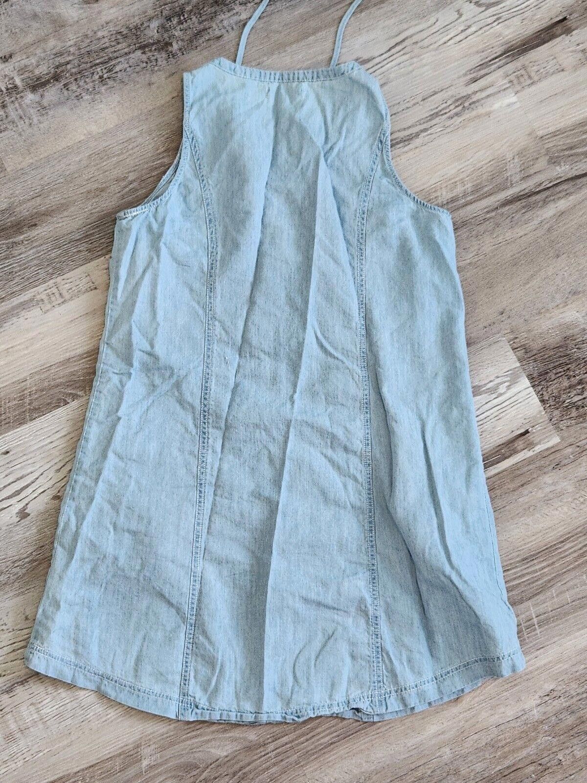 Designer Jack by BB Dakota Dress Small Chambray Denim With Pockets Size S / US 4 / IT 40 - 3 Thumbnail