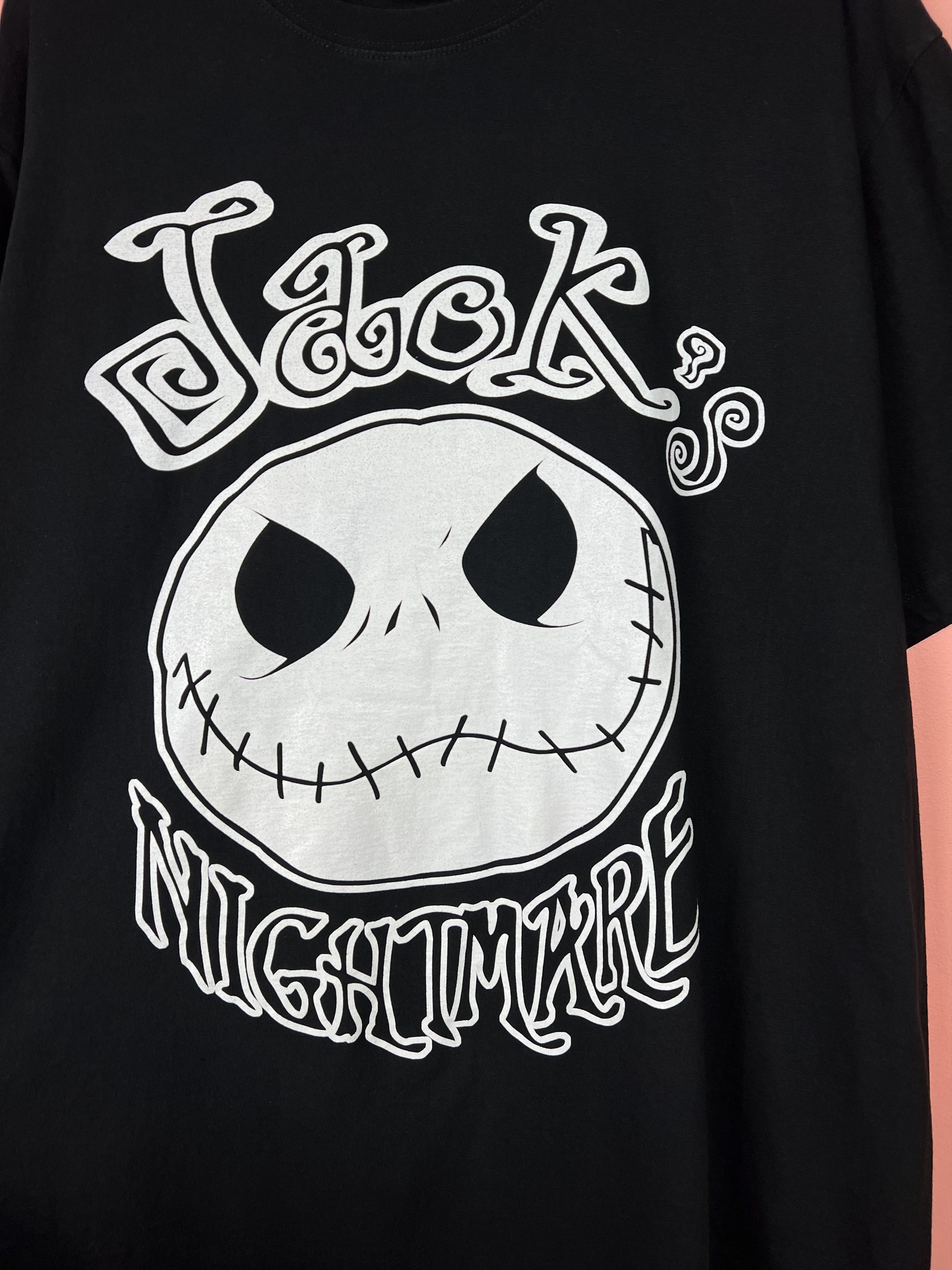 Band Tees Jacks nightmare cartoon movie tee shirt sale vintage rare Size US XXL / EU 58 / 5 - 7 Thumbnail