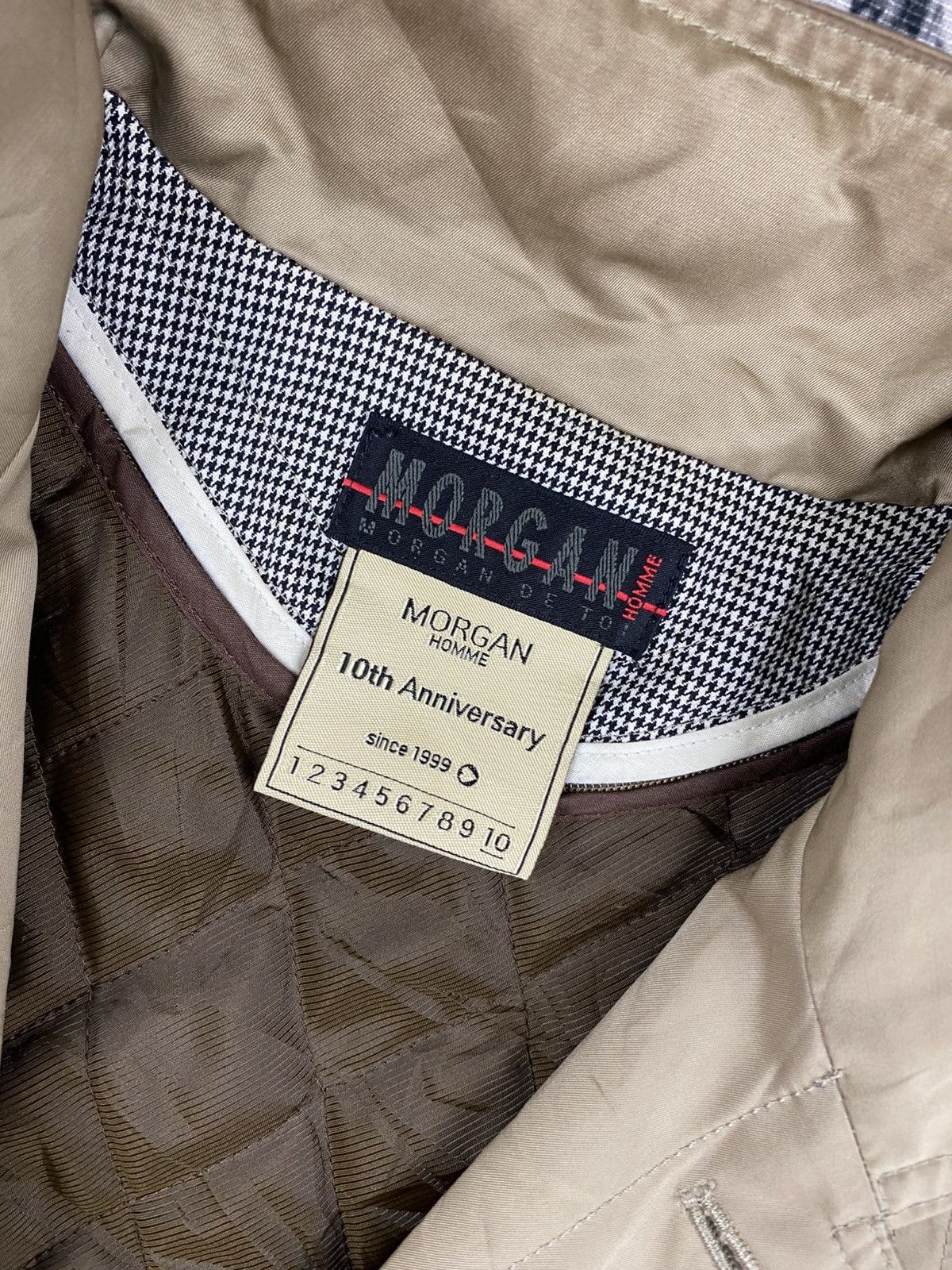 Morgan Homme 🔥Vtg Morgan Homme De Toi 10 Anniversary Long Jacket Size US M / EU 48-50 / 2 - 10 Thumbnail