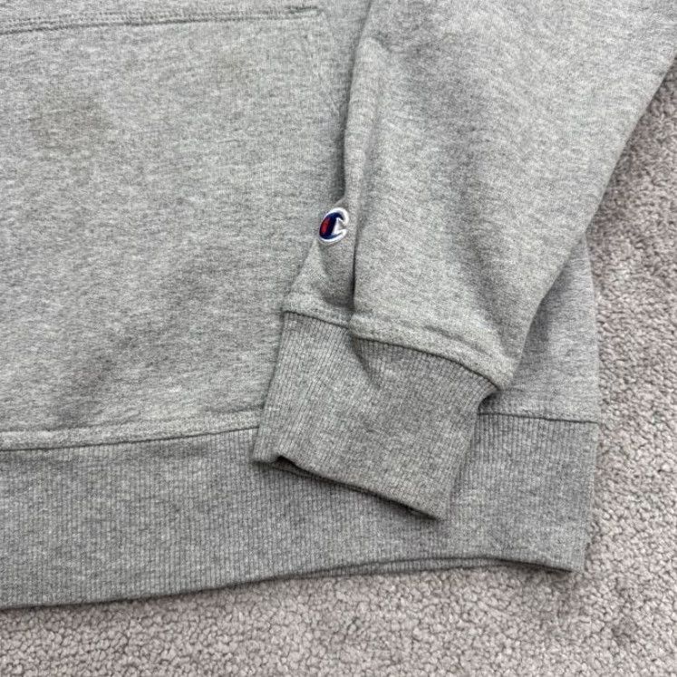 Champion Champion Hoodie Men Medium Gray Fleece Pocket Outdoor Athletic Sweatshirt Size US M / EU 48-50 / 2 - 6 Thumbnail