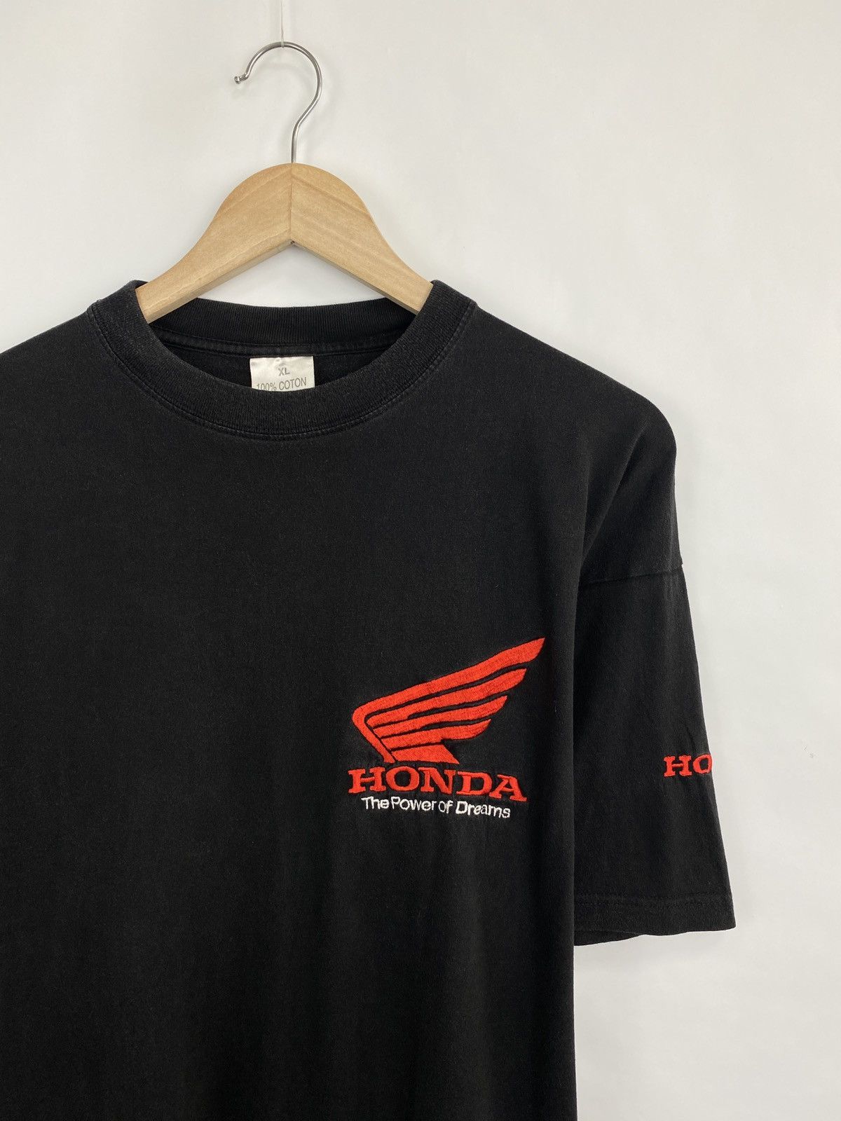 Honda 🇺🇸 Vintage 90s Honda Rare T-Shirt Retro Hype Y2K Size US XL / EU 56 / 4 - 2 Thumbnail