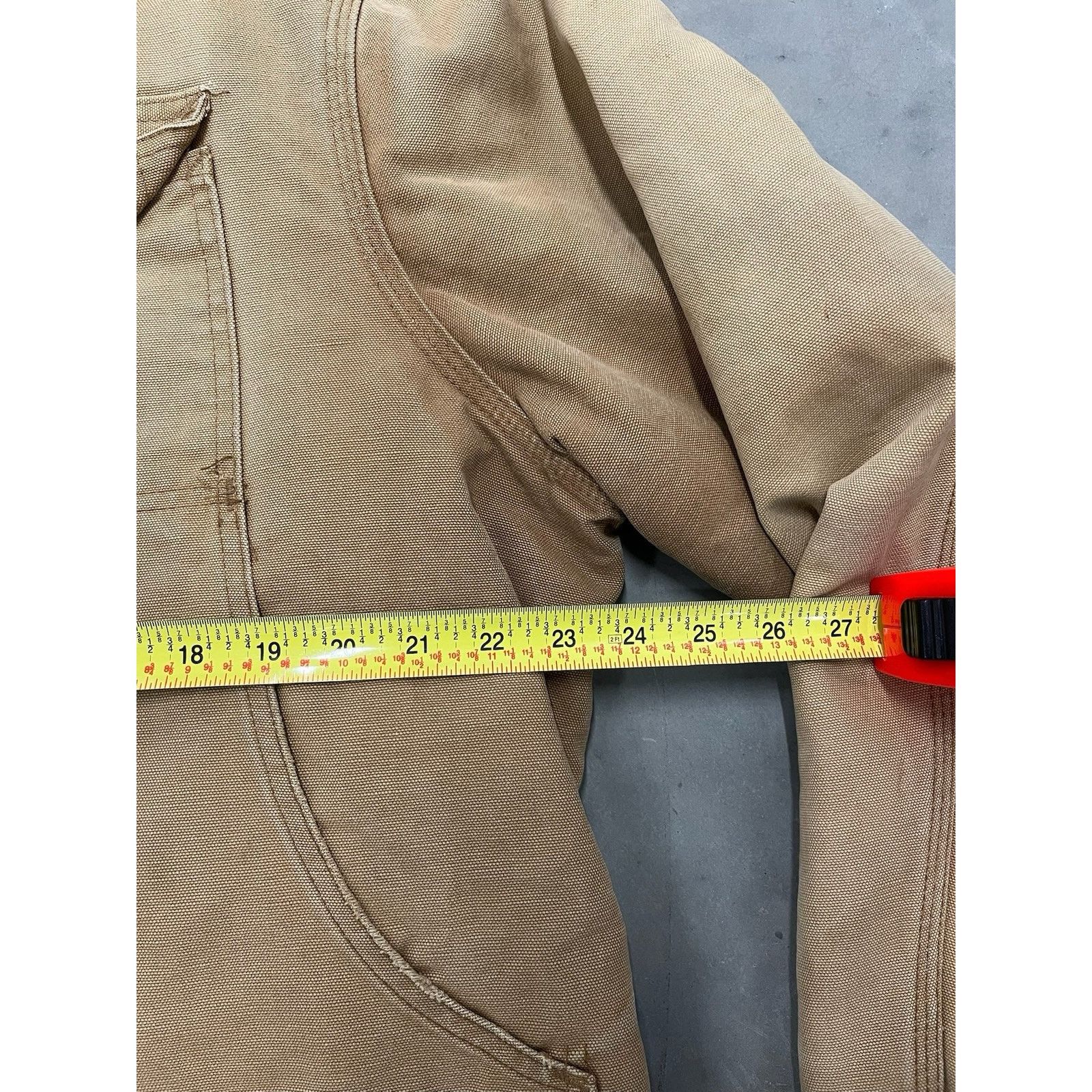 Carhartt Vintage Carhartt Jacket Mens XL 44 Beige Corduroy Collar Size US XL / EU 56 / 4 - 8 Thumbnail