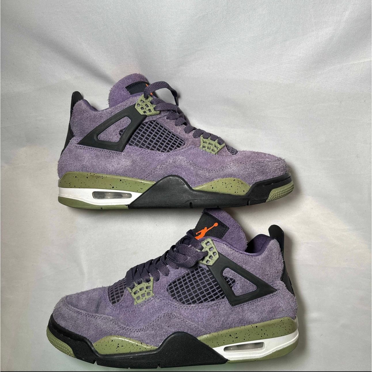 Jordan Brand × Nike Size 8.5 Wmns Air Jordan 4 Retro Canyon Purple Women's Shoes Size US 8.5 / IT 38.5 - 2 Thumbnail