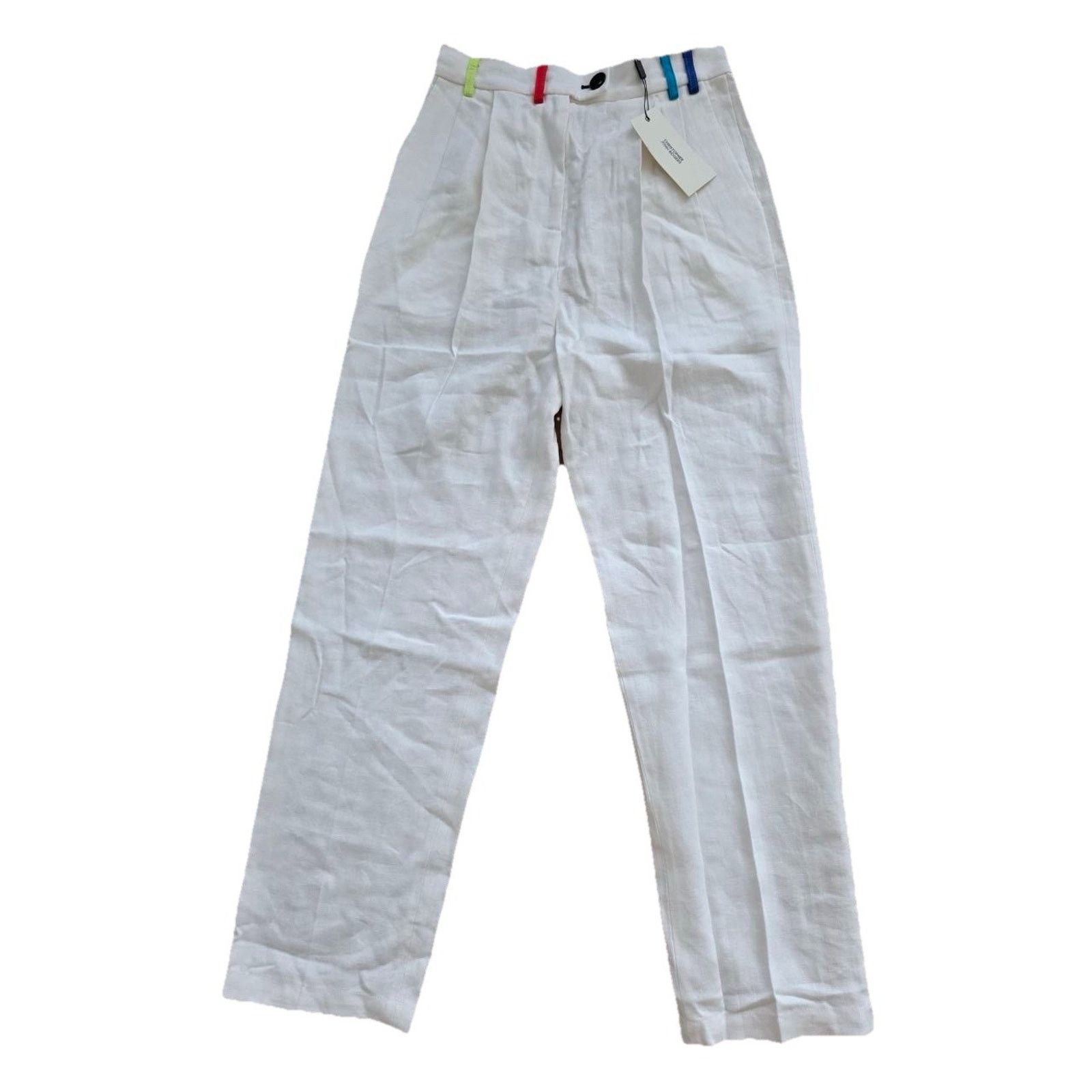 Christopher John Rogers CHRISTOPHER JOHN ROGERS ColorBlock Leg Pants 4 A001034 Size 26" / US 2 / IT 38 - 2 Thumbnail