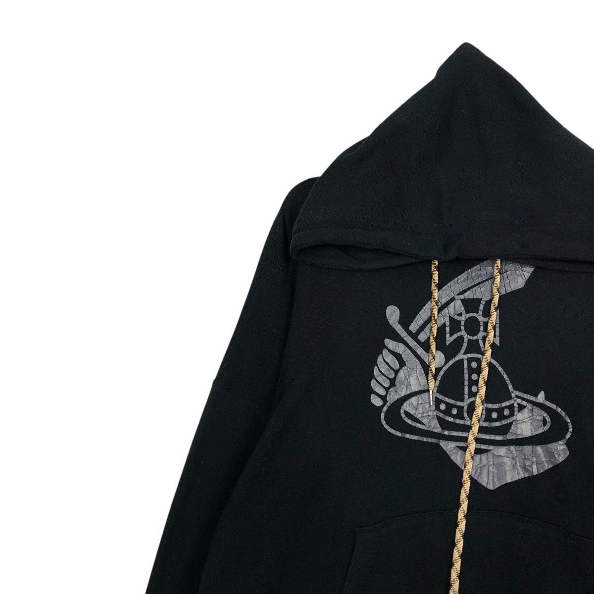 Vivienne Westwood 🔥VINTAGE HOODIE SWEATER VIVIENNE WESTWOOD ANGLOMANIA Size XS / US 0-2 / IT 36-38 - 9 Thumbnail