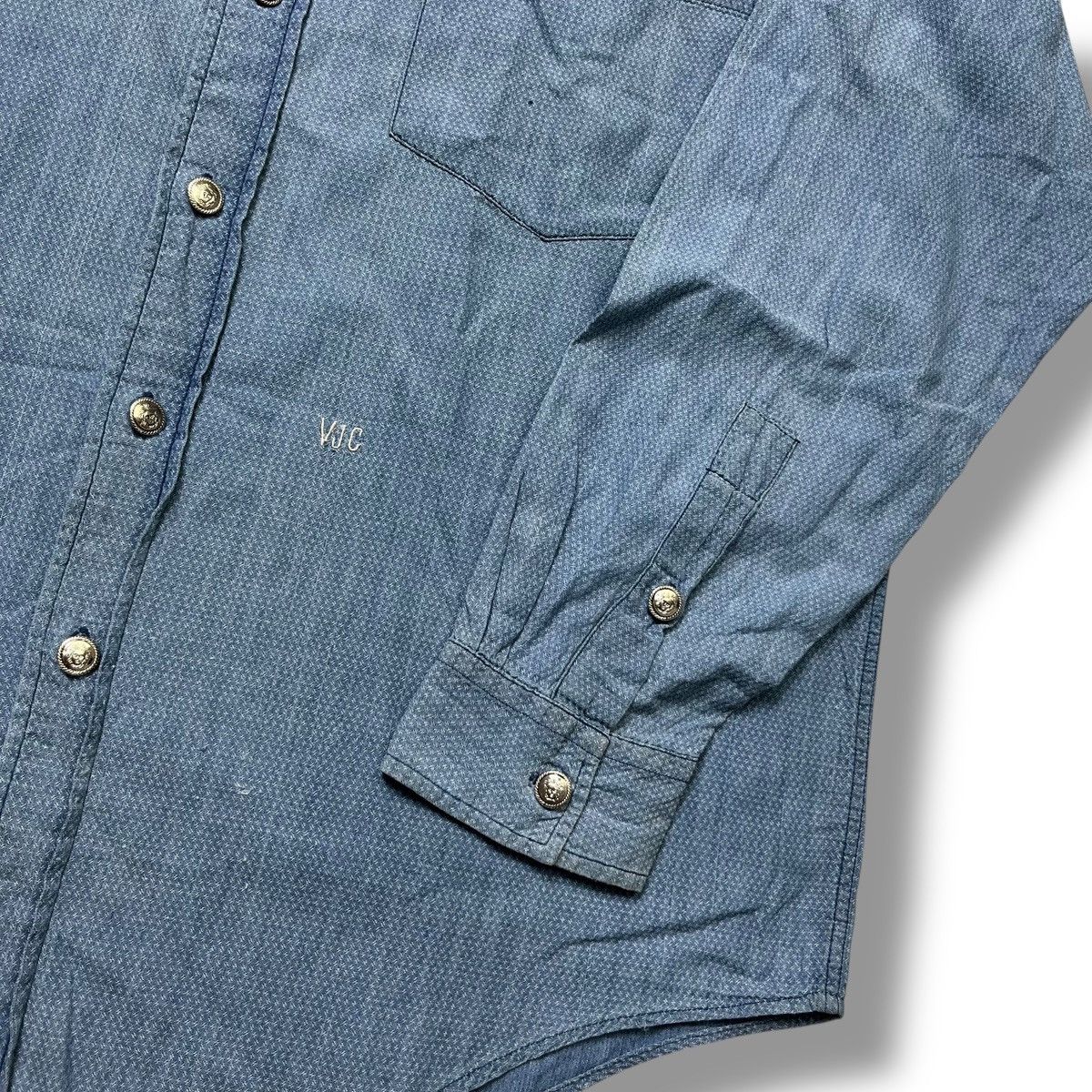 Versace RARE Vintage Versace Jeans Couture Shirt Size US L / EU 52-54 / 3 - 3 Thumbnail