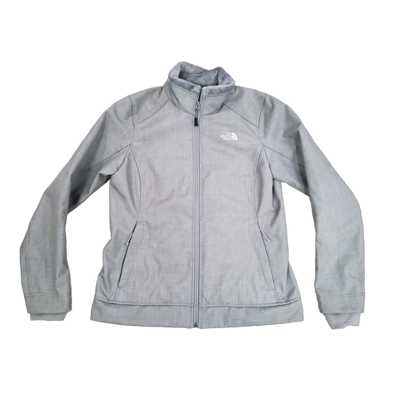 The North Face The North Face Jacket Womens M Gray Apex Chromium Thermal Coat Fleece Size M / US 6-8 / IT 42-44 - 1 Thumbnail