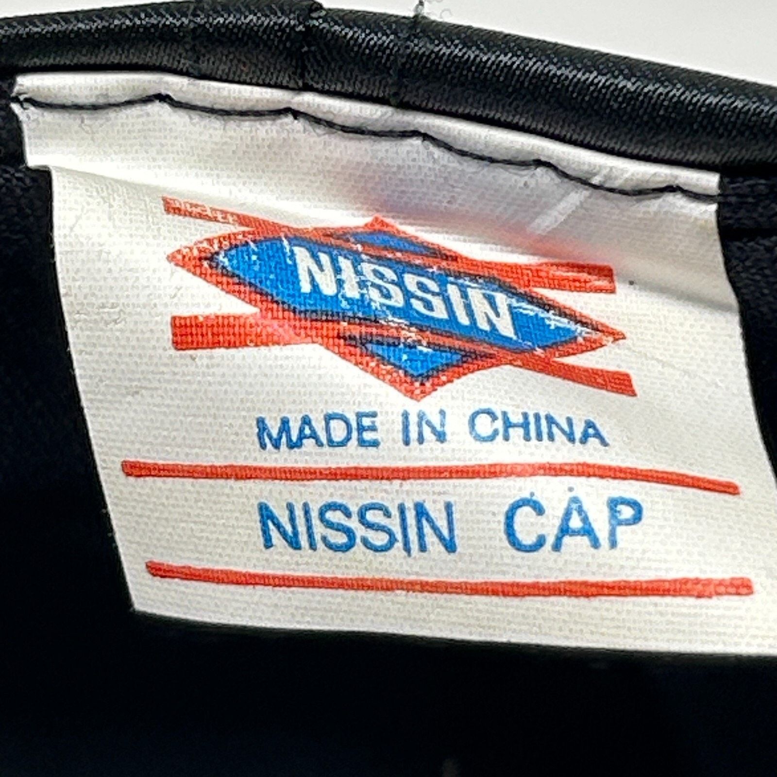 Nissan Vintage 90s Nelson Marine Performance Hat Baseball Cap Black Size ONE SIZE - 8 Thumbnail