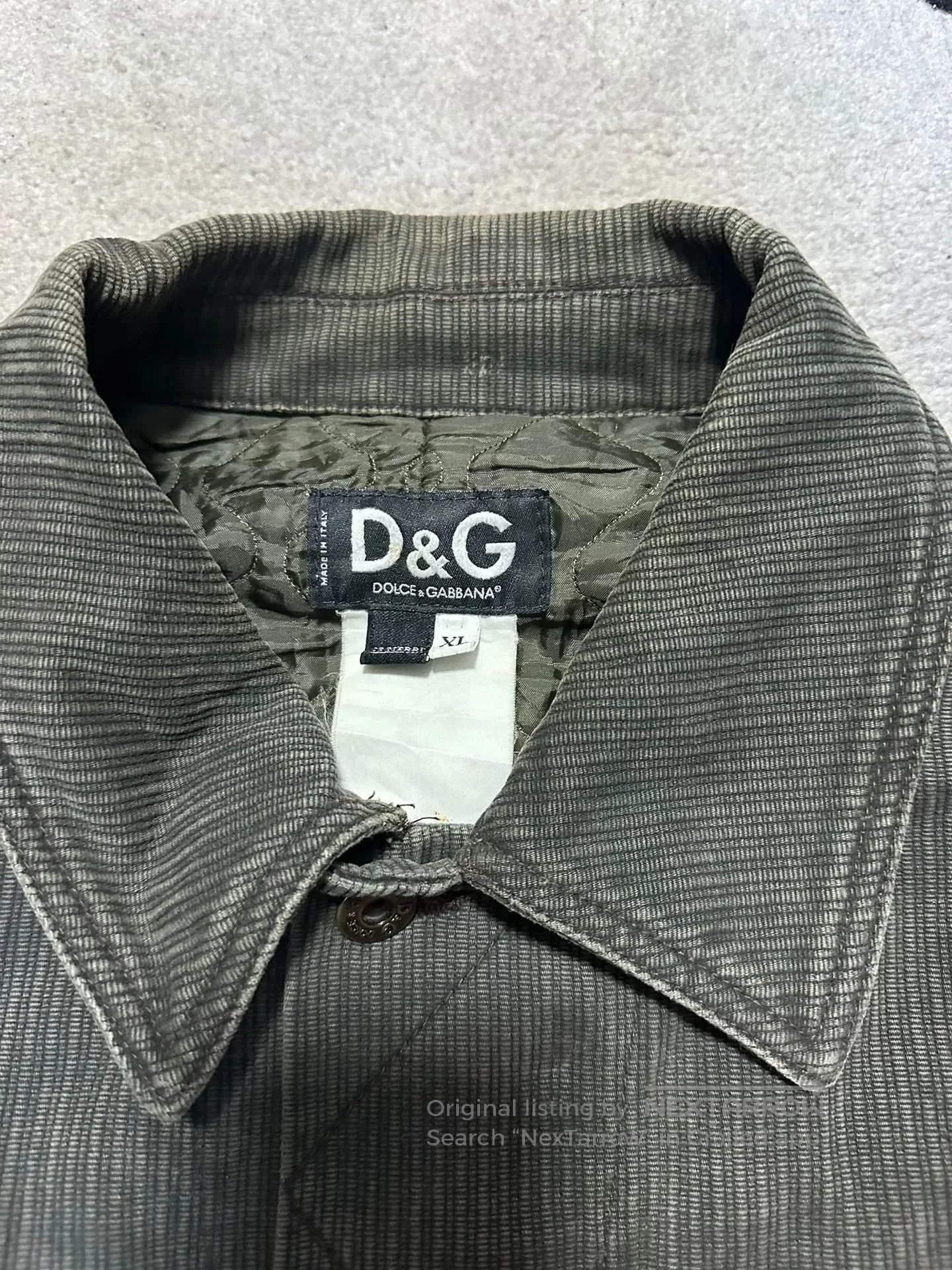 Dolce & Gabbana Dolce & Gabbana Hunter Cargo Jacket A/W 2003. Size US XL / EU 56 / 4 - 3 Thumbnail