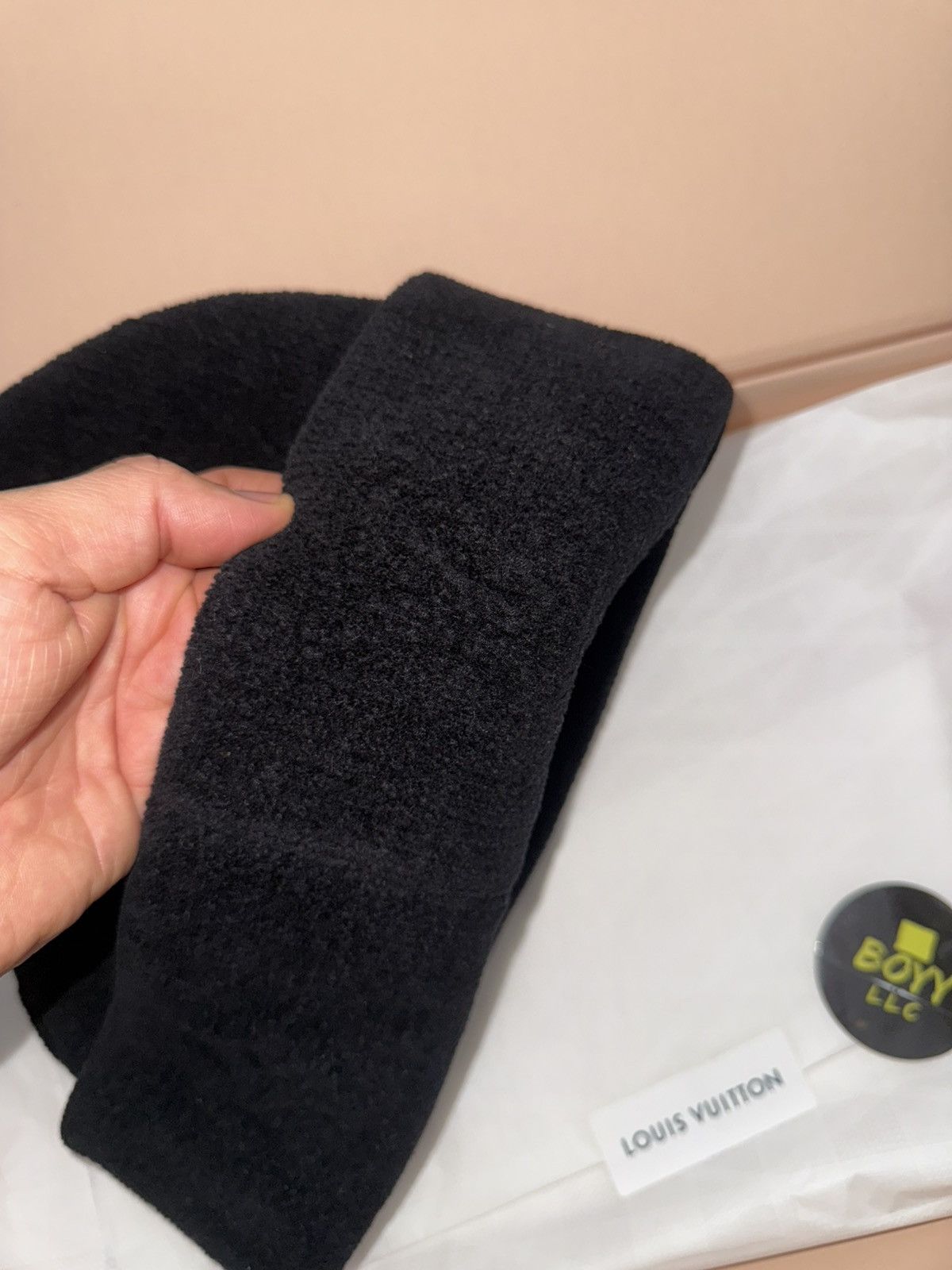 Louis Vuitton Louis vuitton monogram wool beanie Size ONE SIZE - 4 Thumbnail