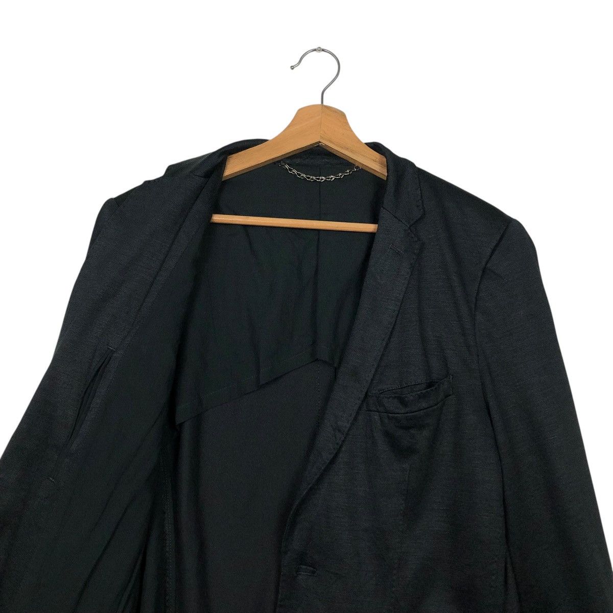 Maison MIHARA YASUHIRO 🔥RICH BLACK COATS JACKET MIHARAYASUHIRO DOUBLE BREASTED Size US S / EU 44-46 / 1 - 14 Thumbnail