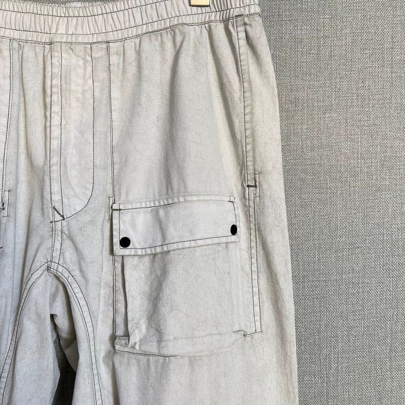 Stone Island Stone Island Gray White Cargo Pants -2506 Size US 32 / EU 48 - 3 Thumbnail
