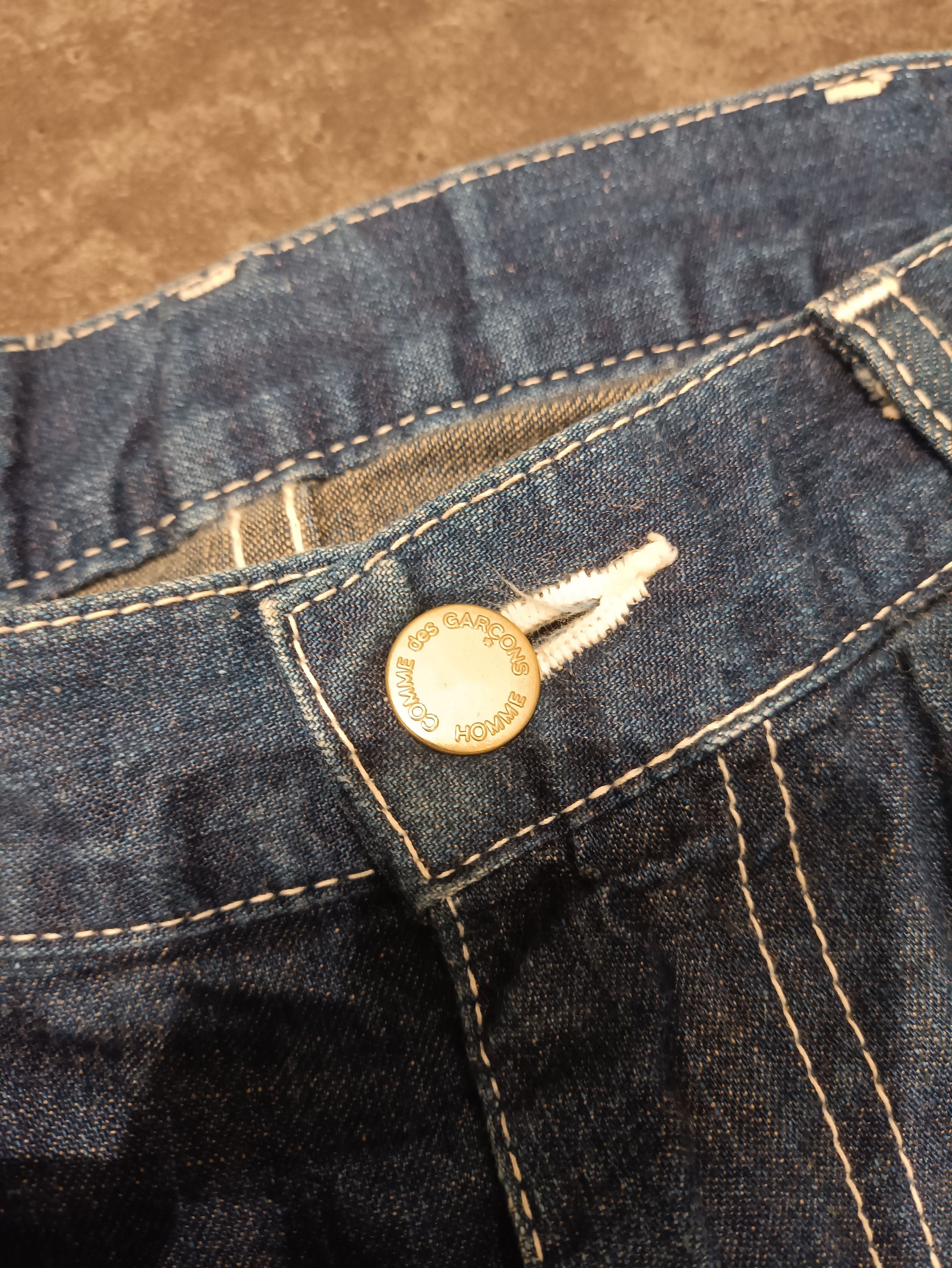 Comme des Garcons × Japanese Brand comme des garcons backel back denim Size US 31 - 4 Thumbnail