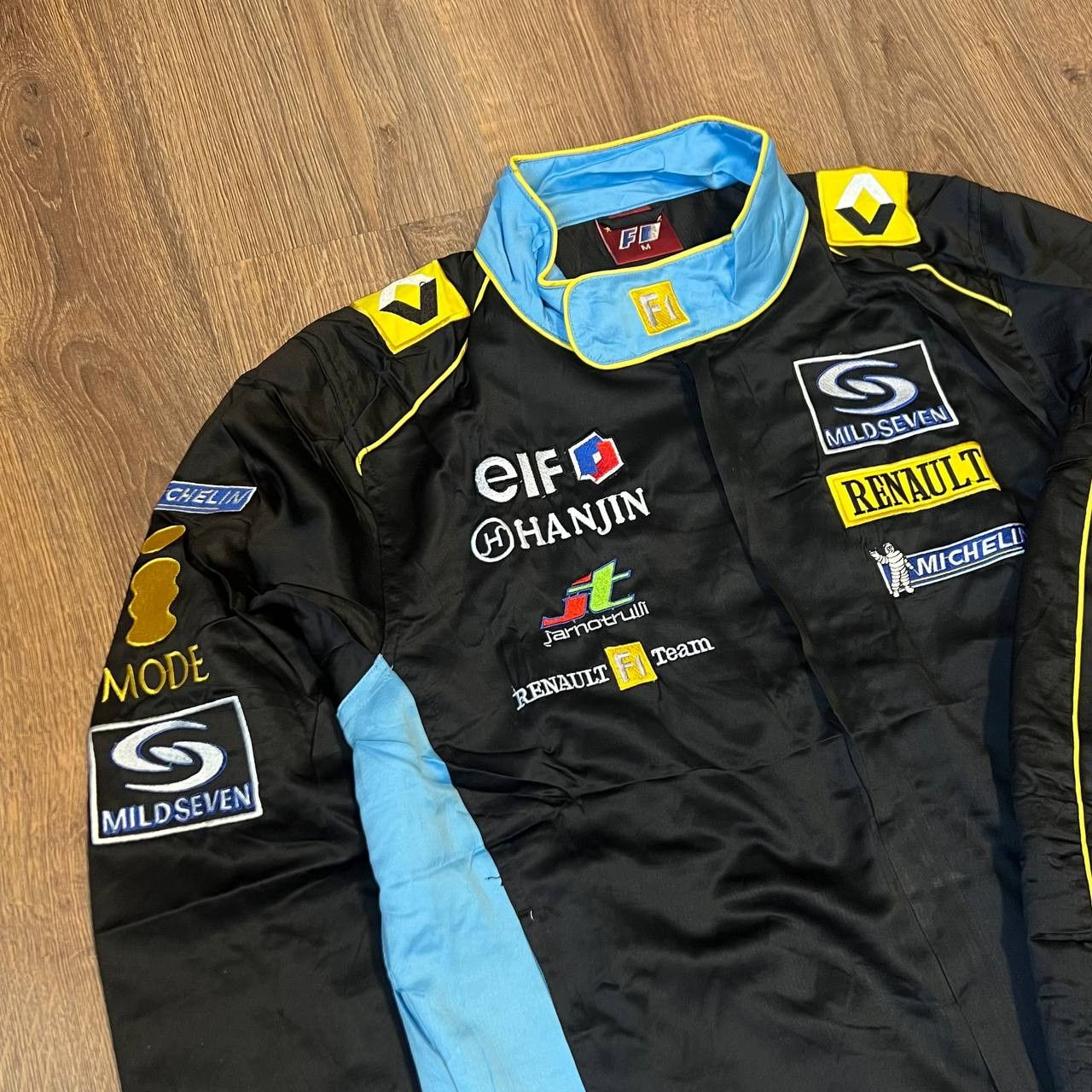 Formula 1 Vintage Renault F1 Team Racing Black Track Suit Size US M / EU 48-50 / 2 - 3 Thumbnail