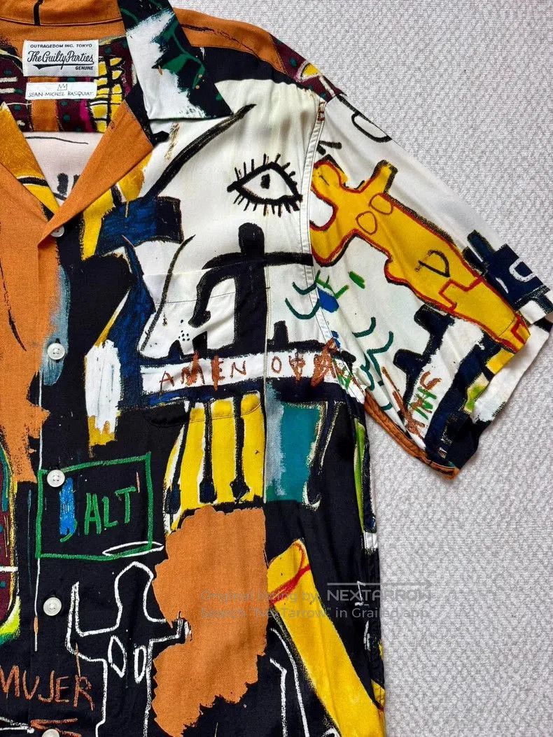 Wacko Maria WACKO MARIA x Basquiat Hawaiian Shirt Size US M / EU 48-50 / 2 - 3 Thumbnail